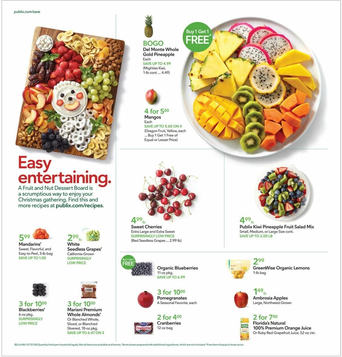 Publix Weekly Ad from December 12