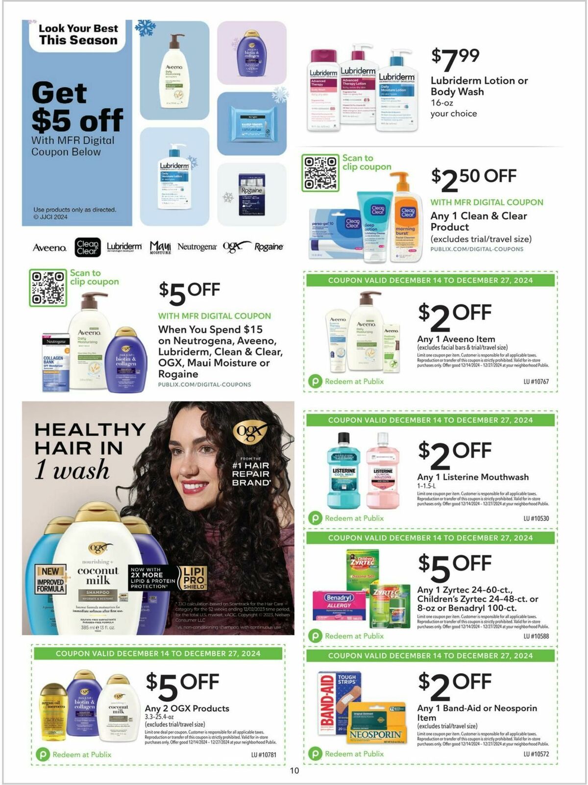 Publix Extra Savings Weekly Ad from December 14