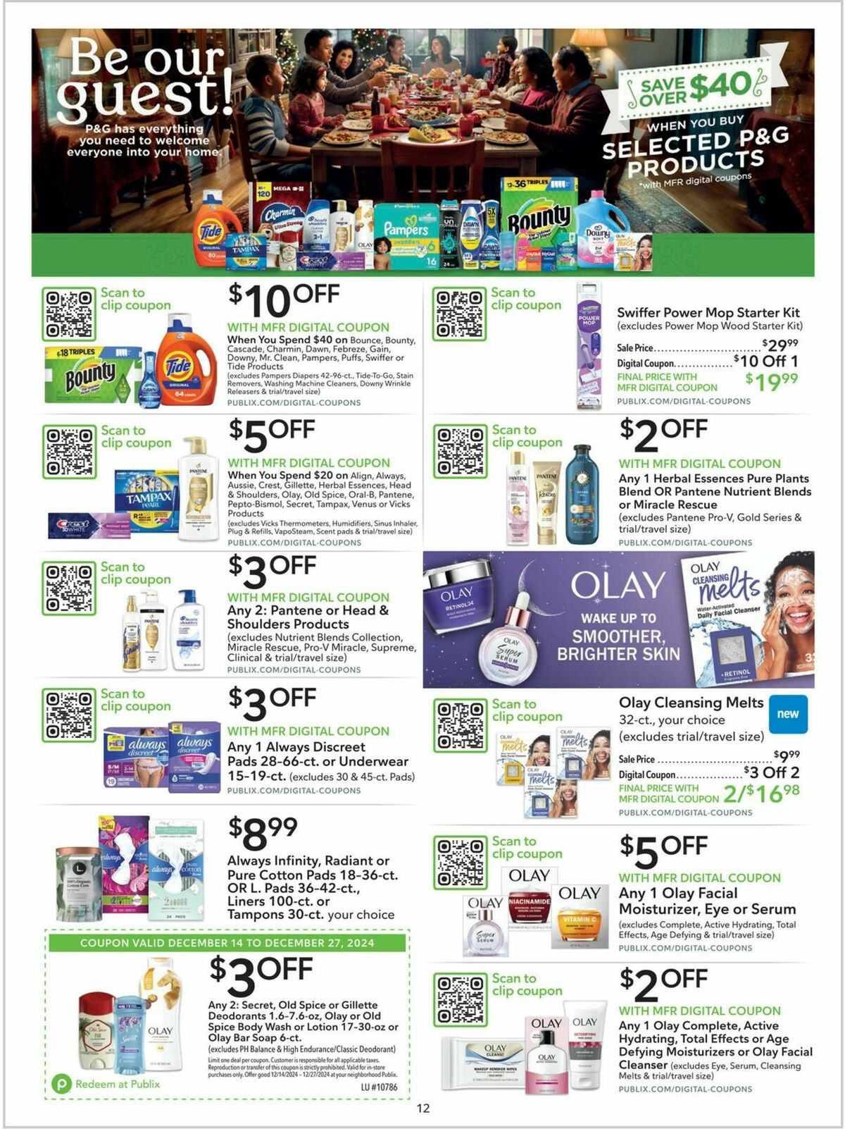 Publix Extra Savings Weekly Ad from December 14