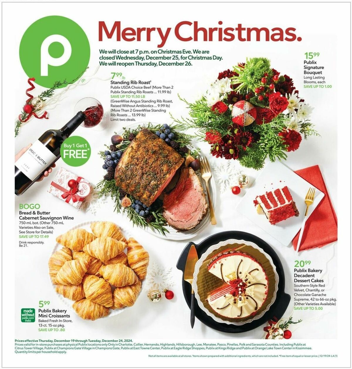 Publix Weekly Ad from December 19