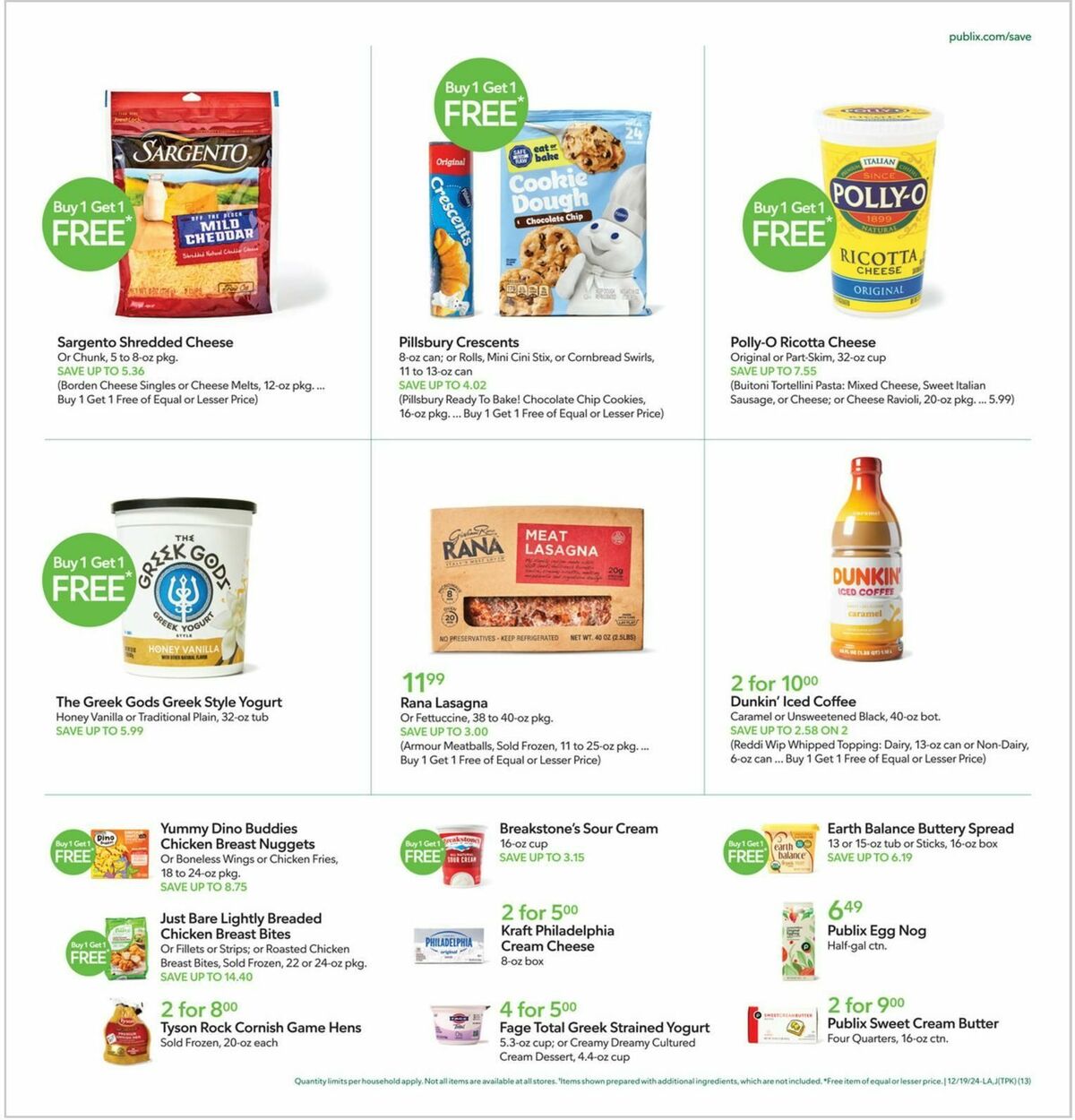 Publix Weekly Ad from December 19