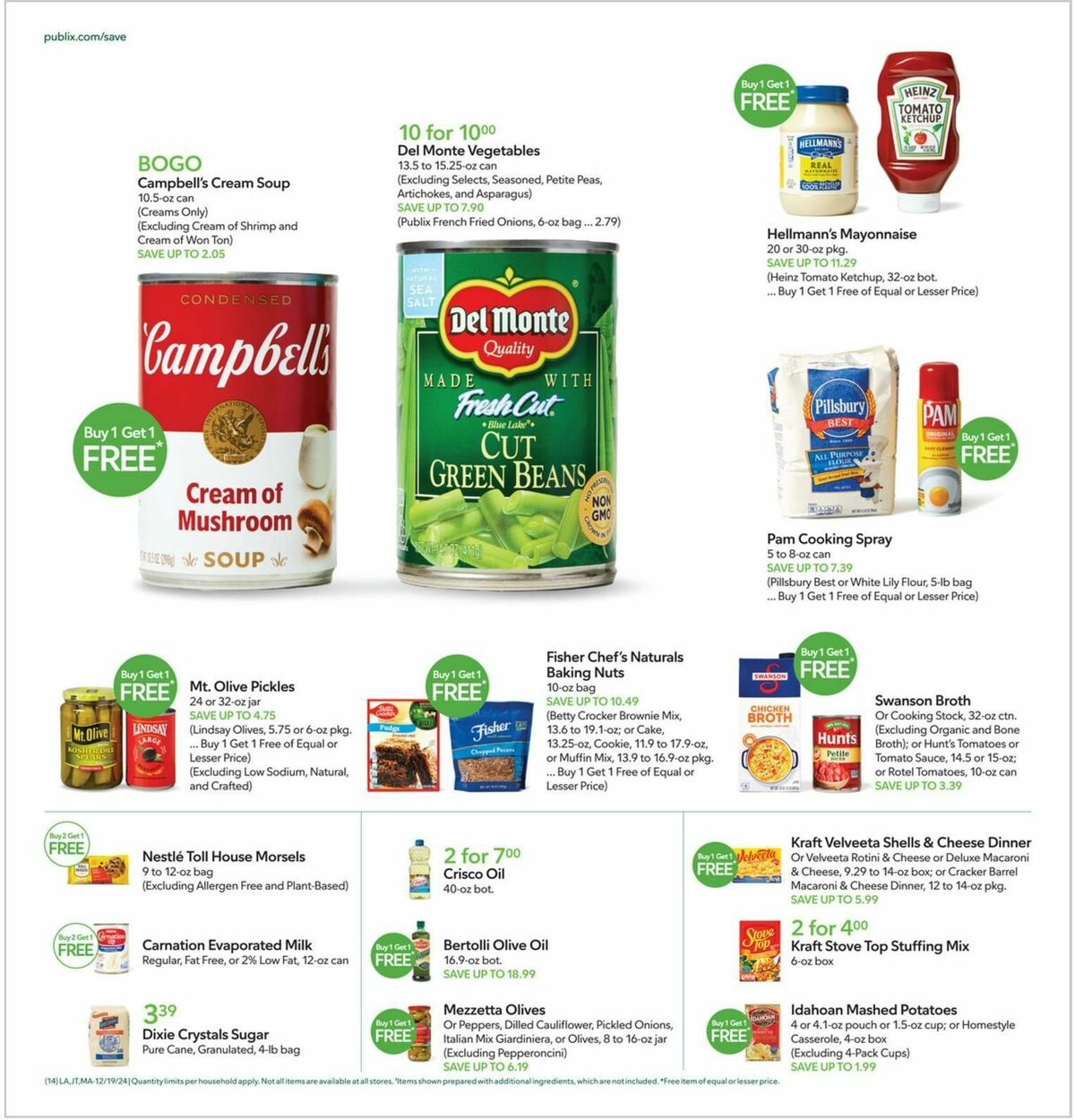 Publix Weekly Ad from December 19