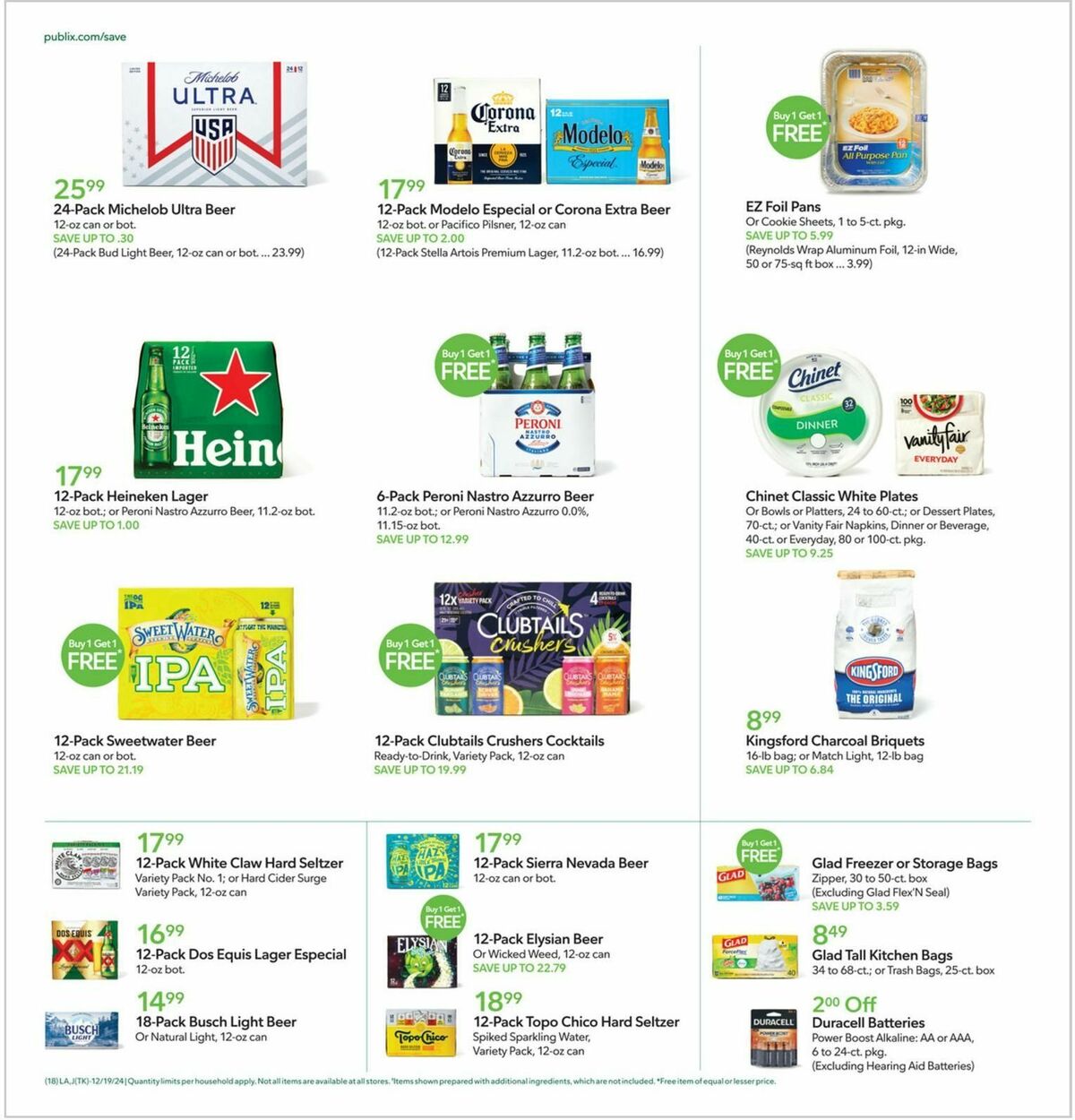 Publix Weekly Ad from December 19