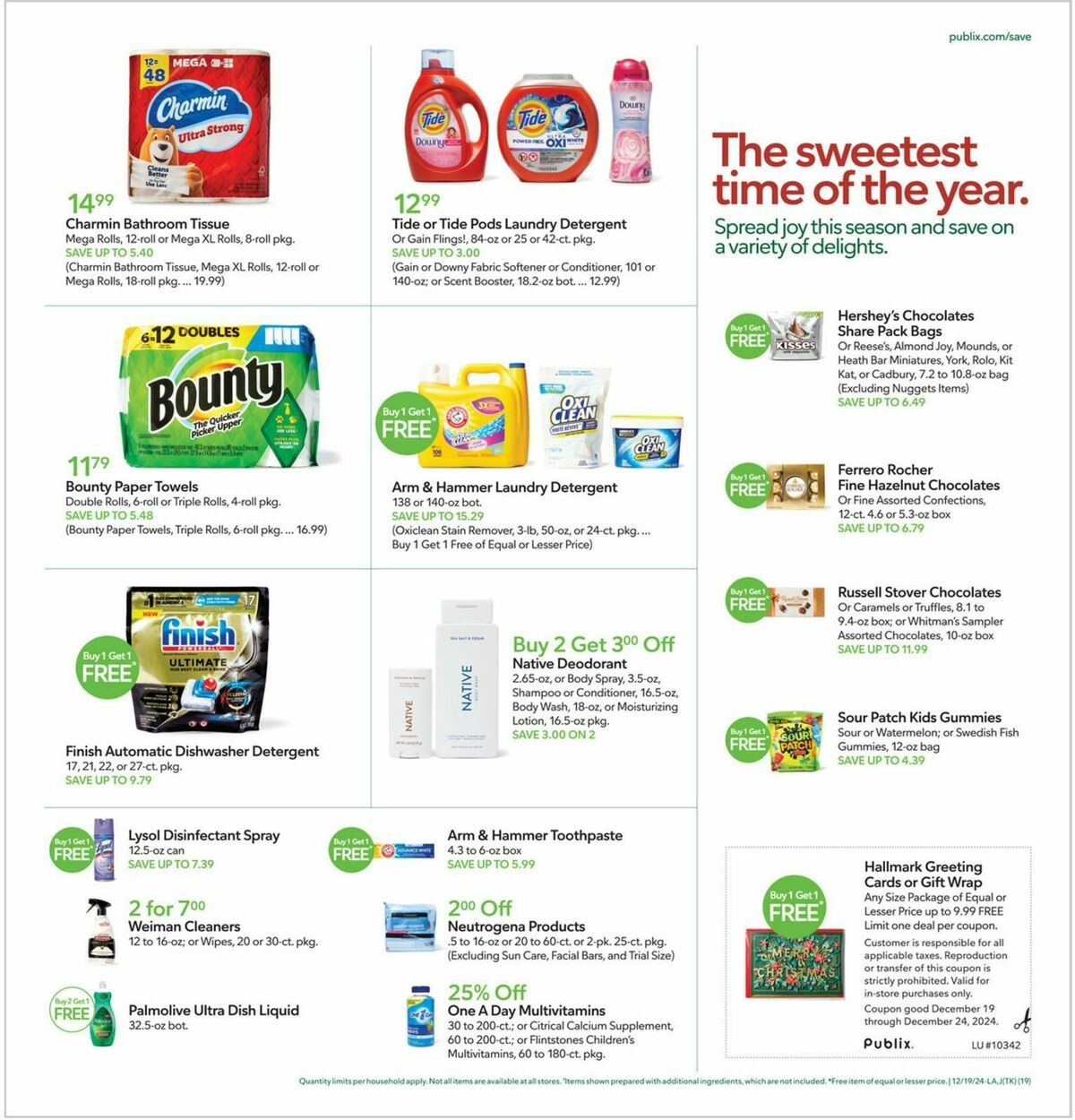 Publix Weekly Ad from December 19