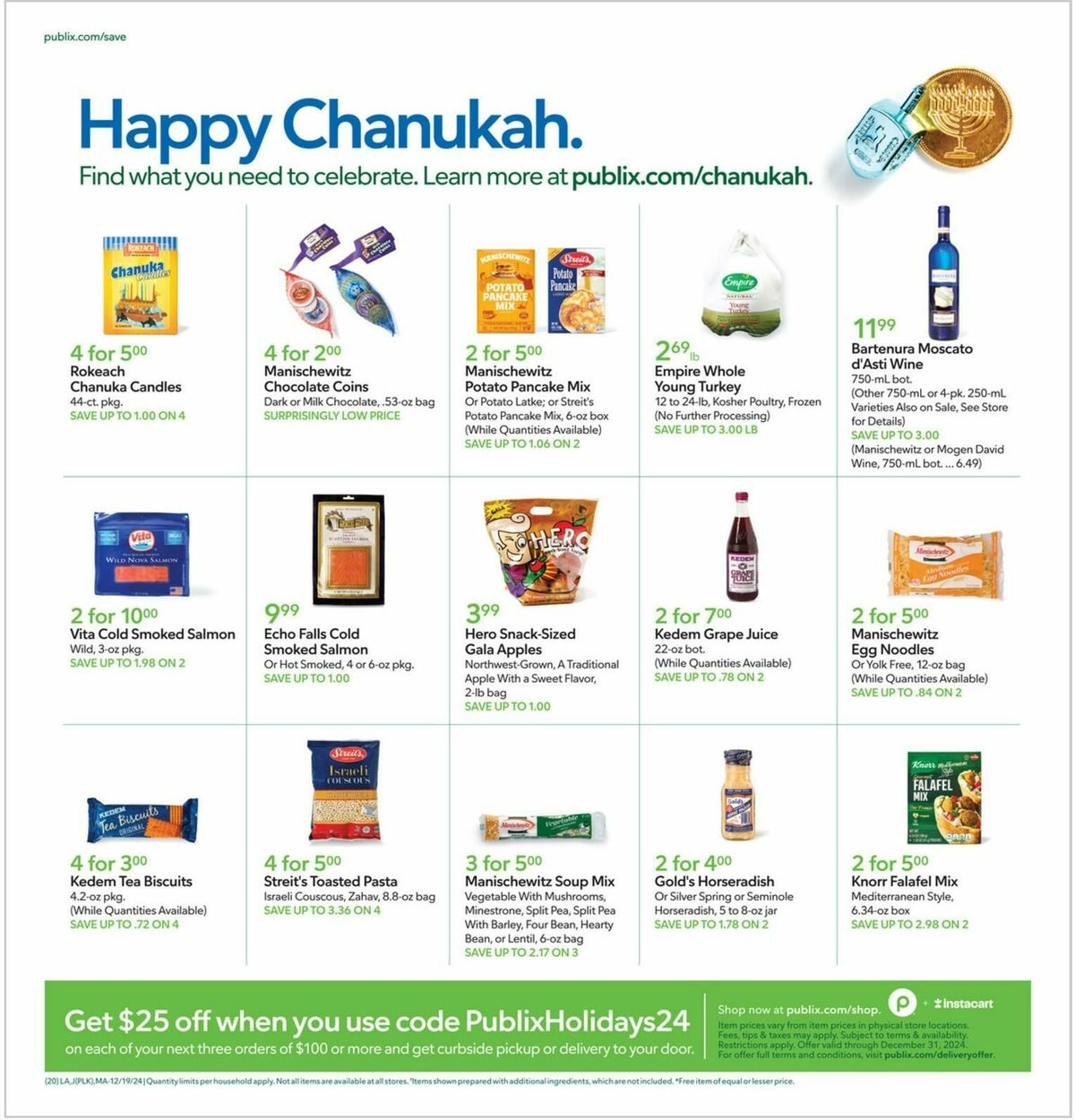 Publix Weekly Ad from December 19