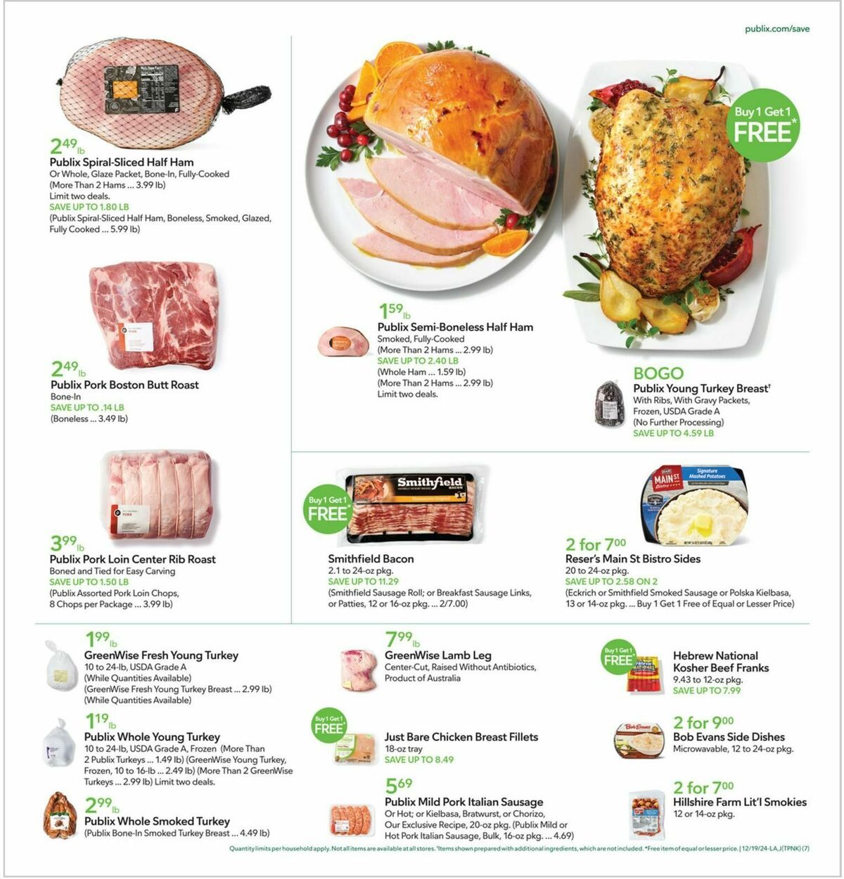 Publix Weekly Ad from December 19