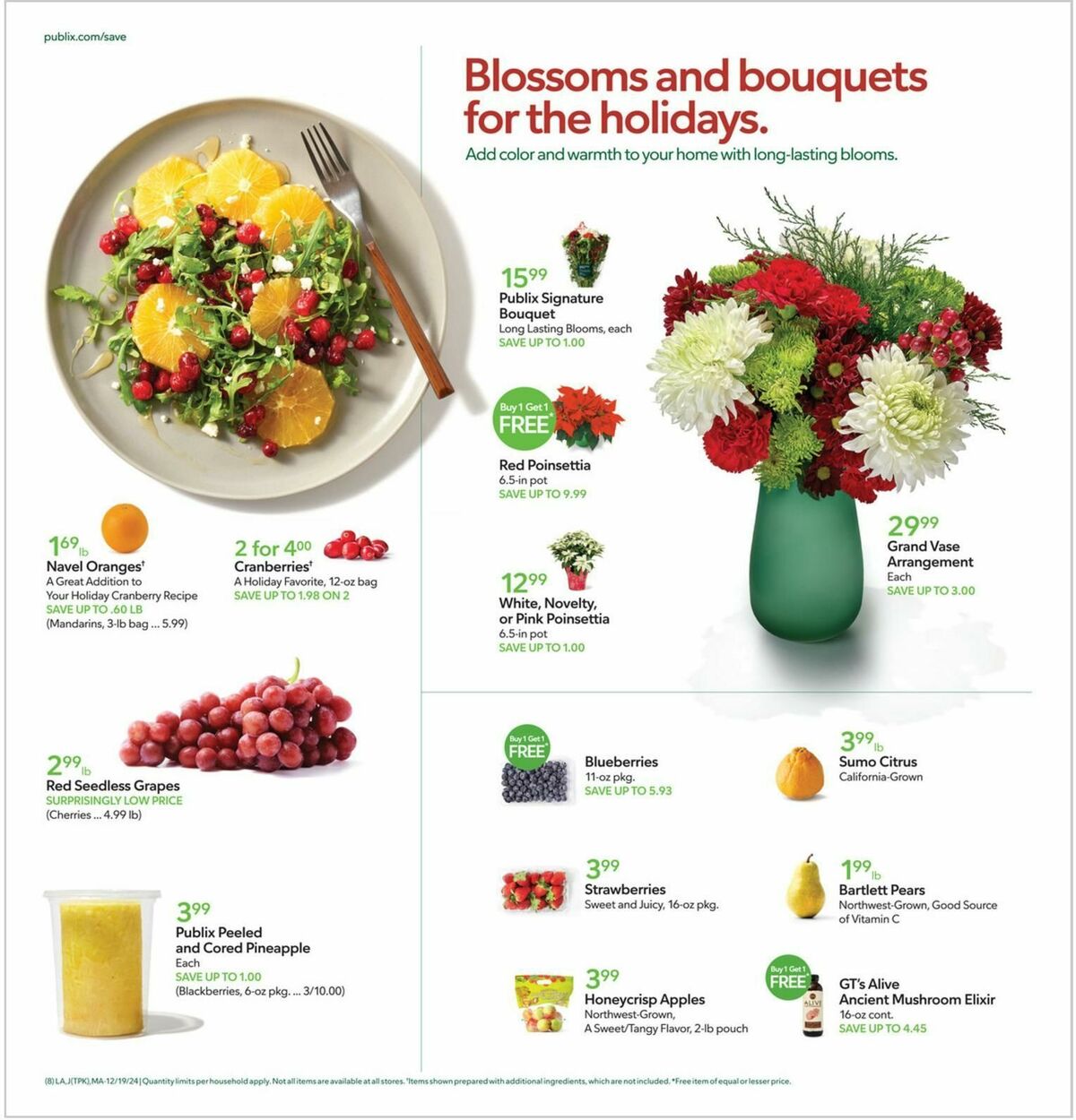 Publix Weekly Ad from December 19