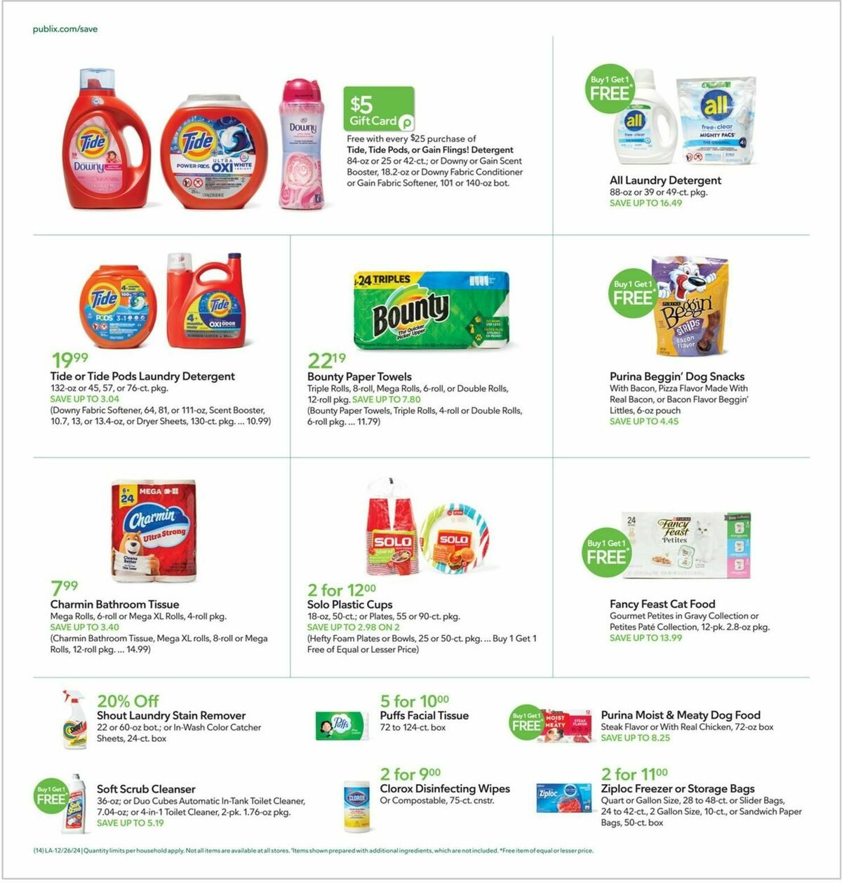 Publix Weekly Ad from December 26