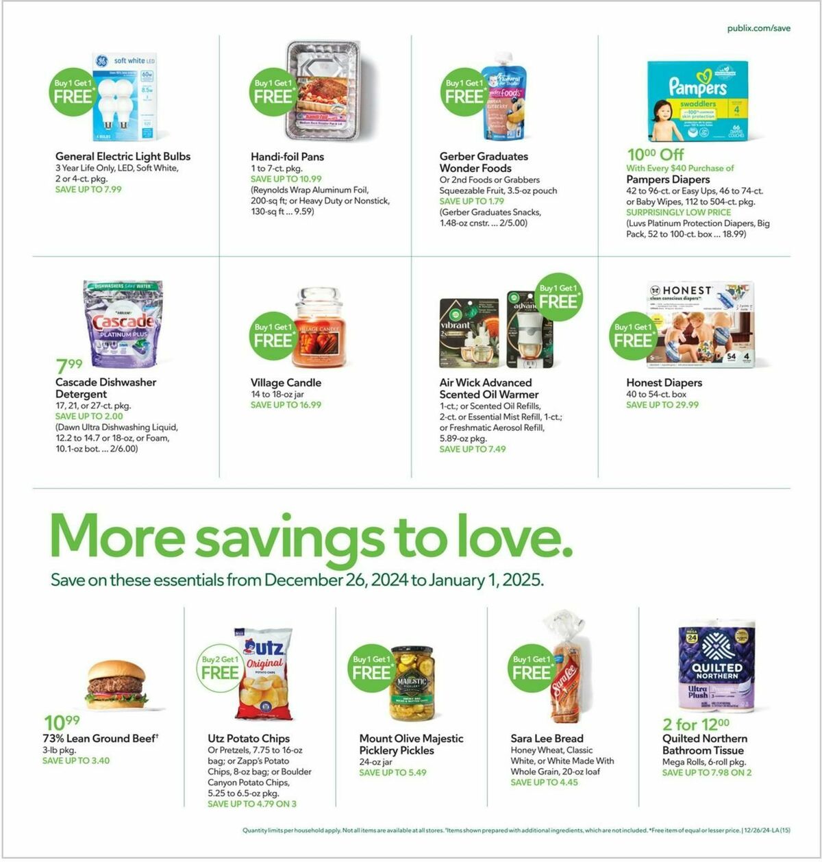 Publix Weekly Ad from December 26