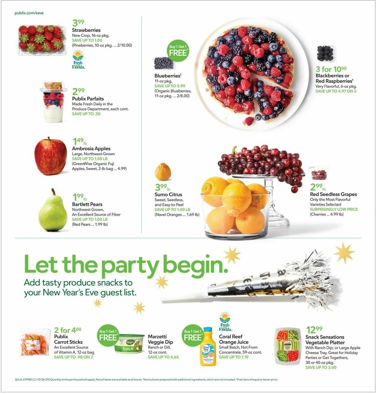 Publix Weekly Ad from December 26