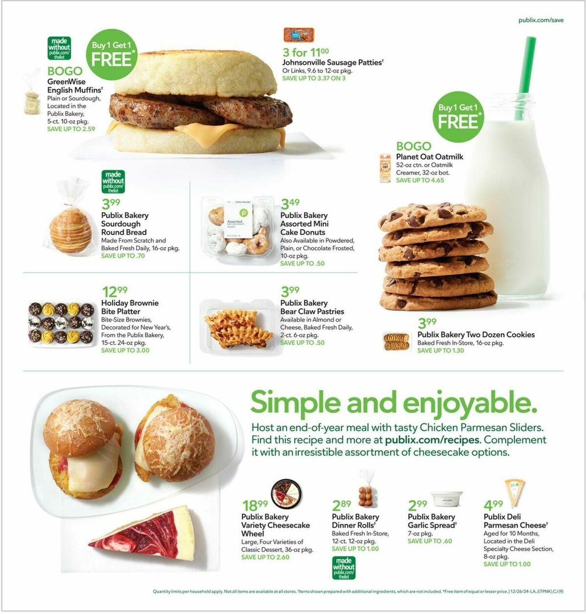 Publix Weekly Ad from December 26