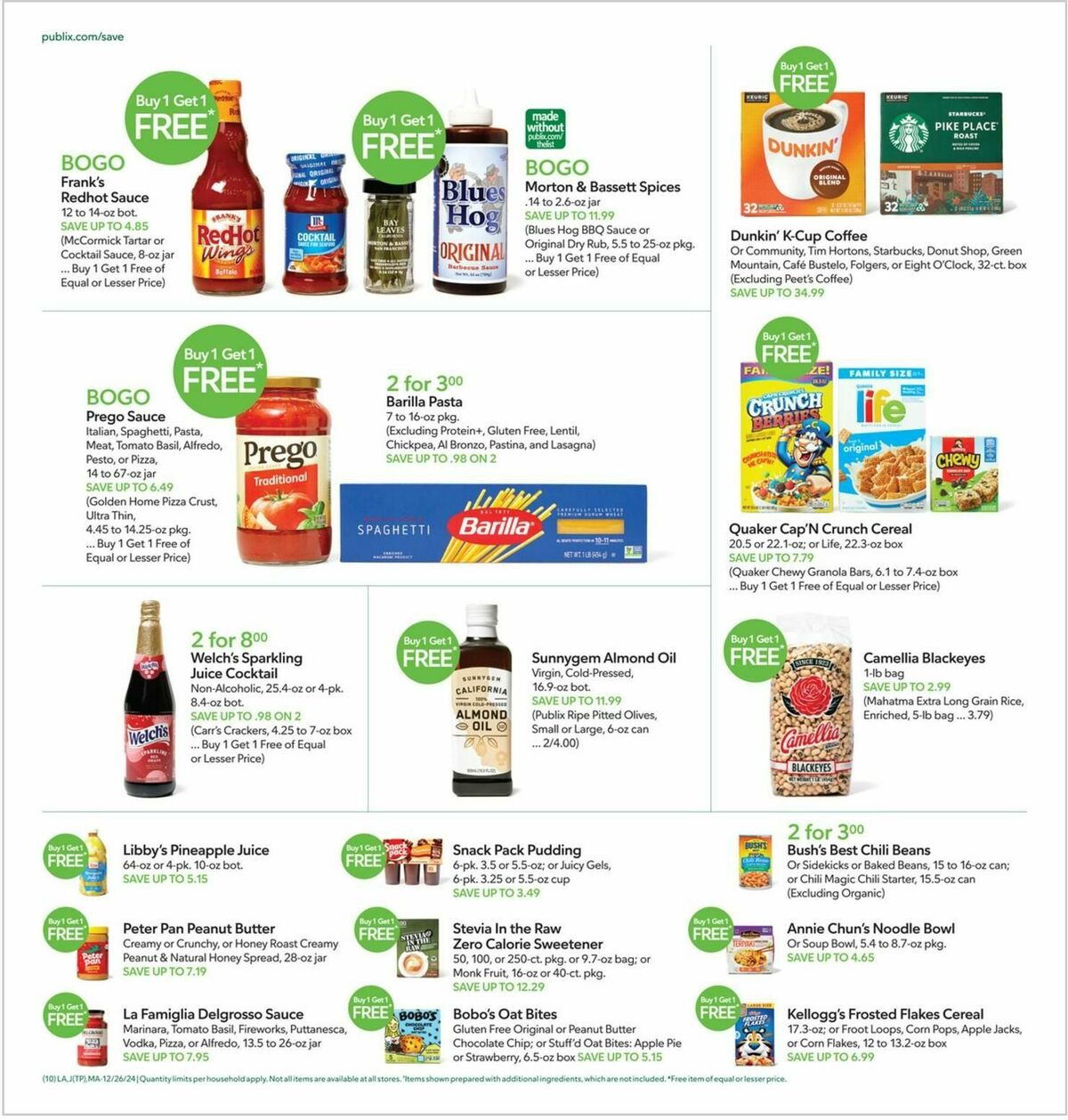 Publix Weekly Ad from December 26