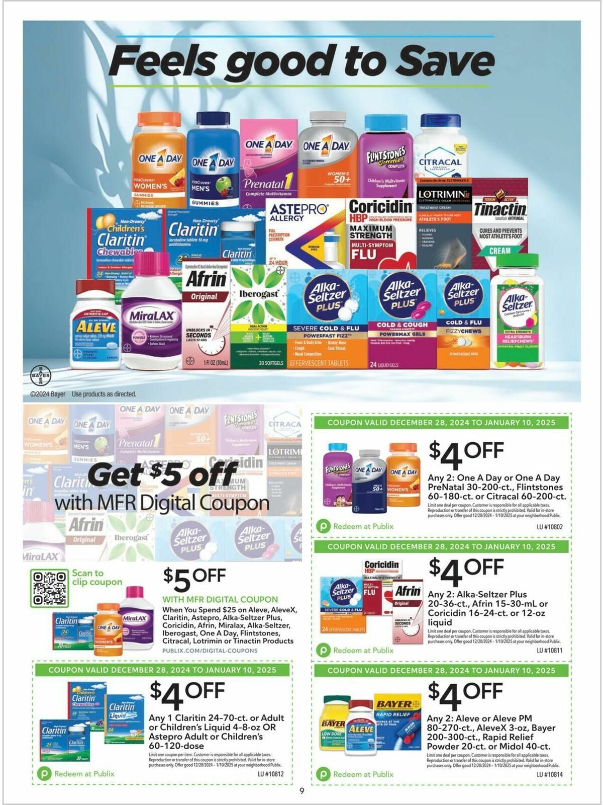 Publix Extra Savings Weekly Ad from December 28