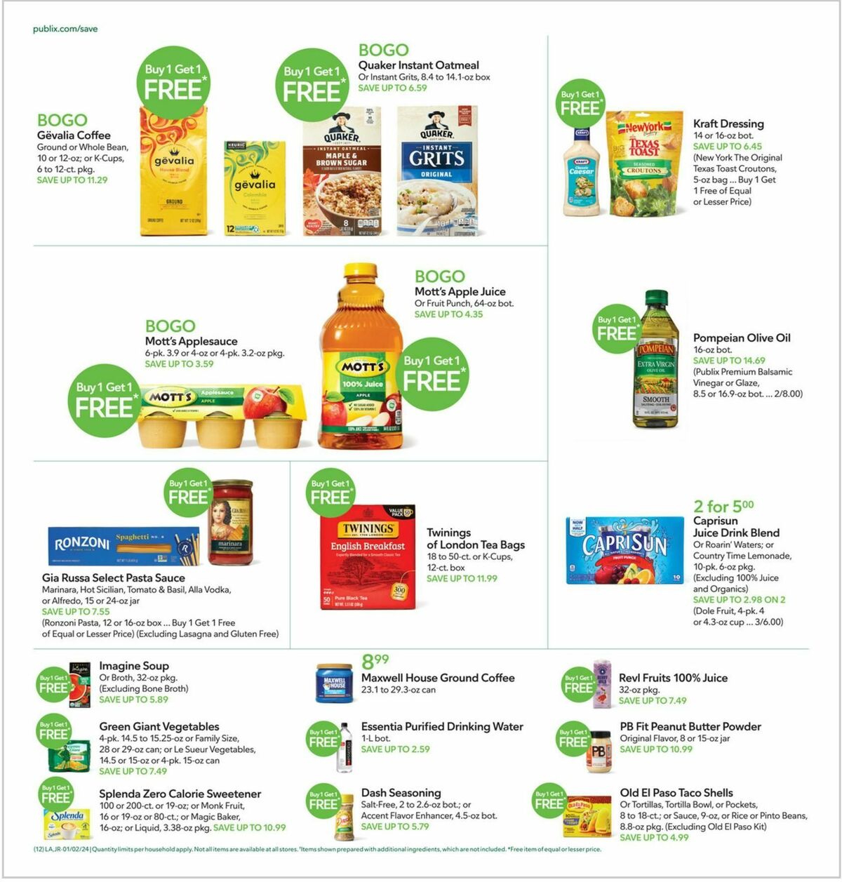 Publix Weekly Ad from January 2