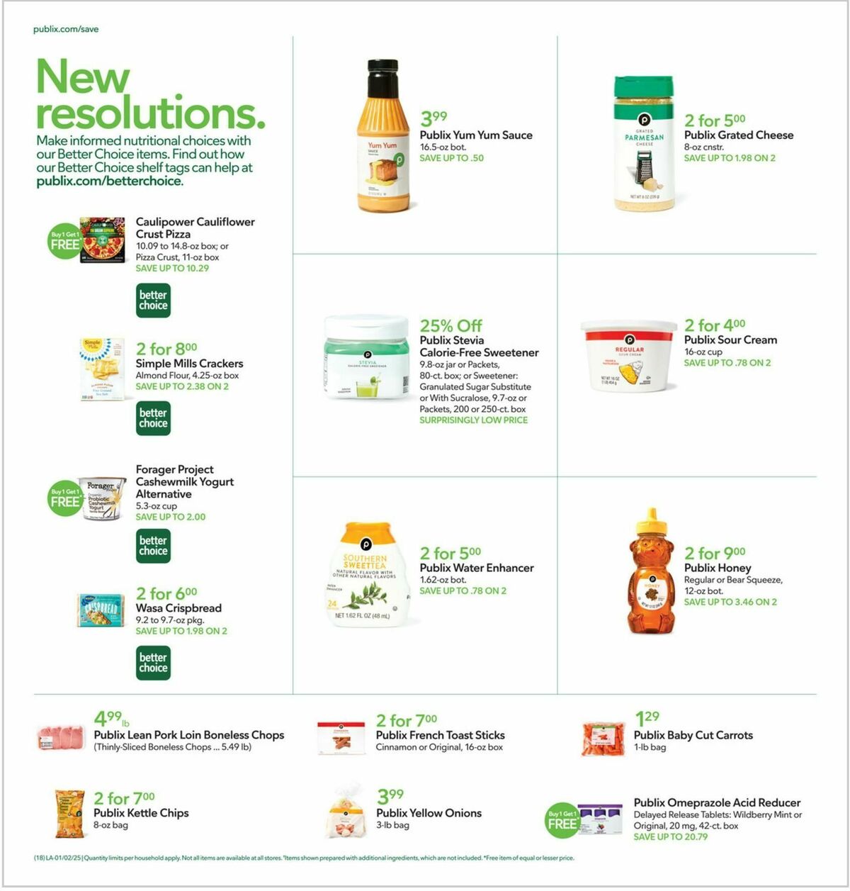 Publix Weekly Ad from January 2