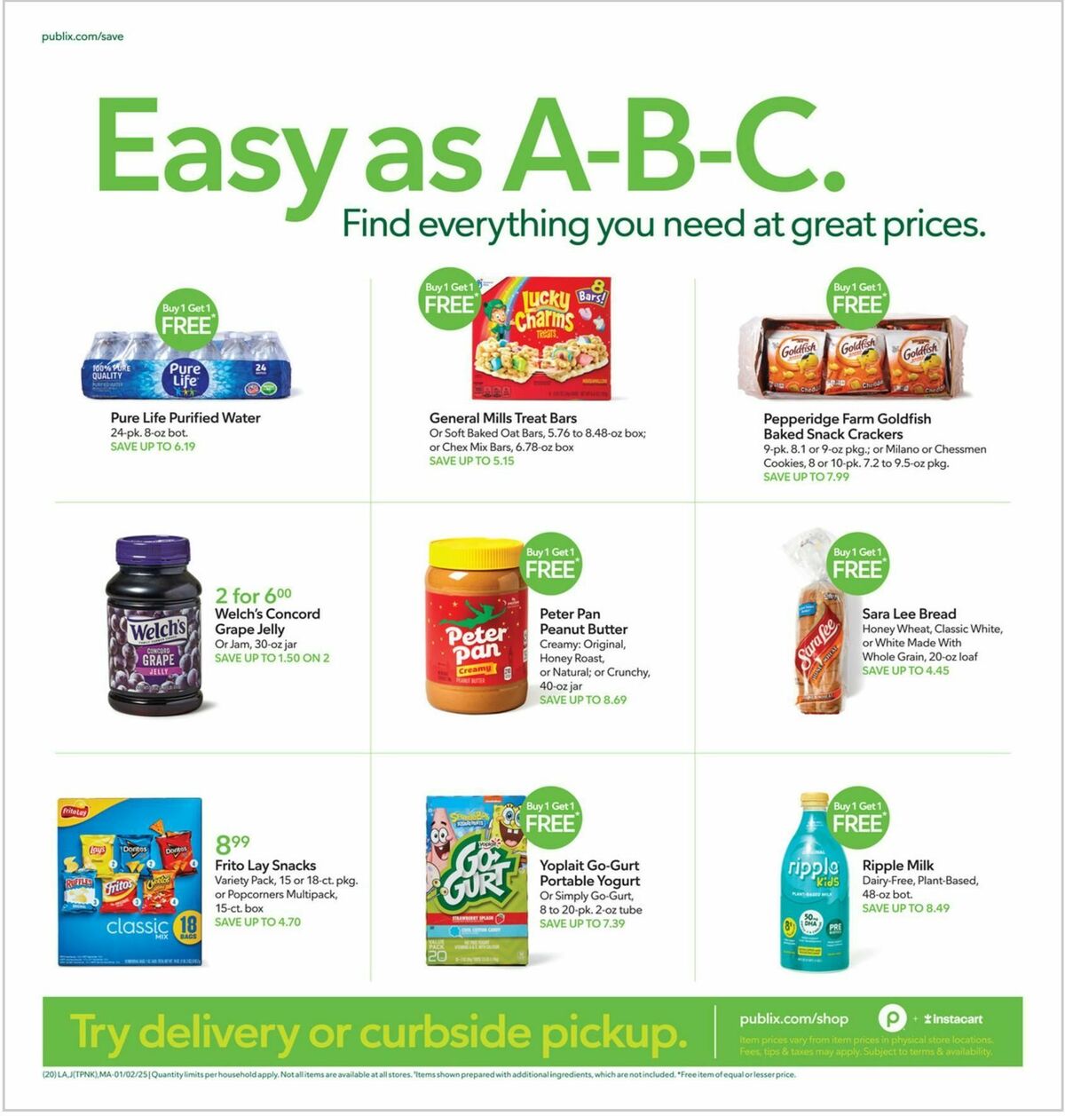 Publix Weekly Ad from January 2