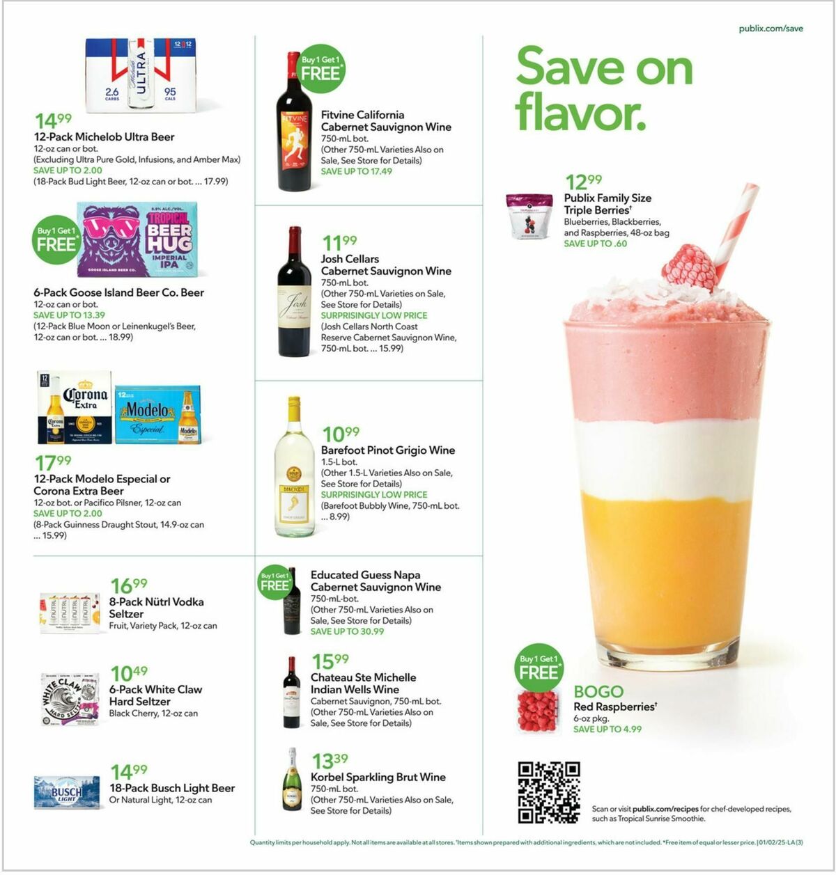 Publix Weekly Ad from January 2