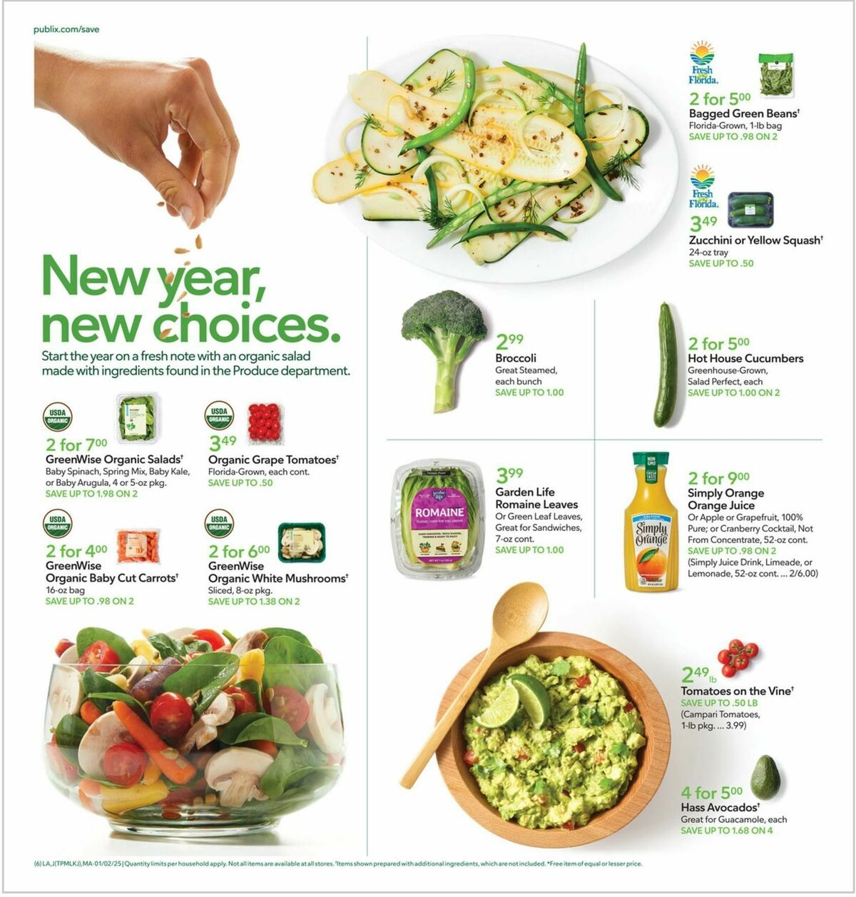 Publix Weekly Ad from January 2