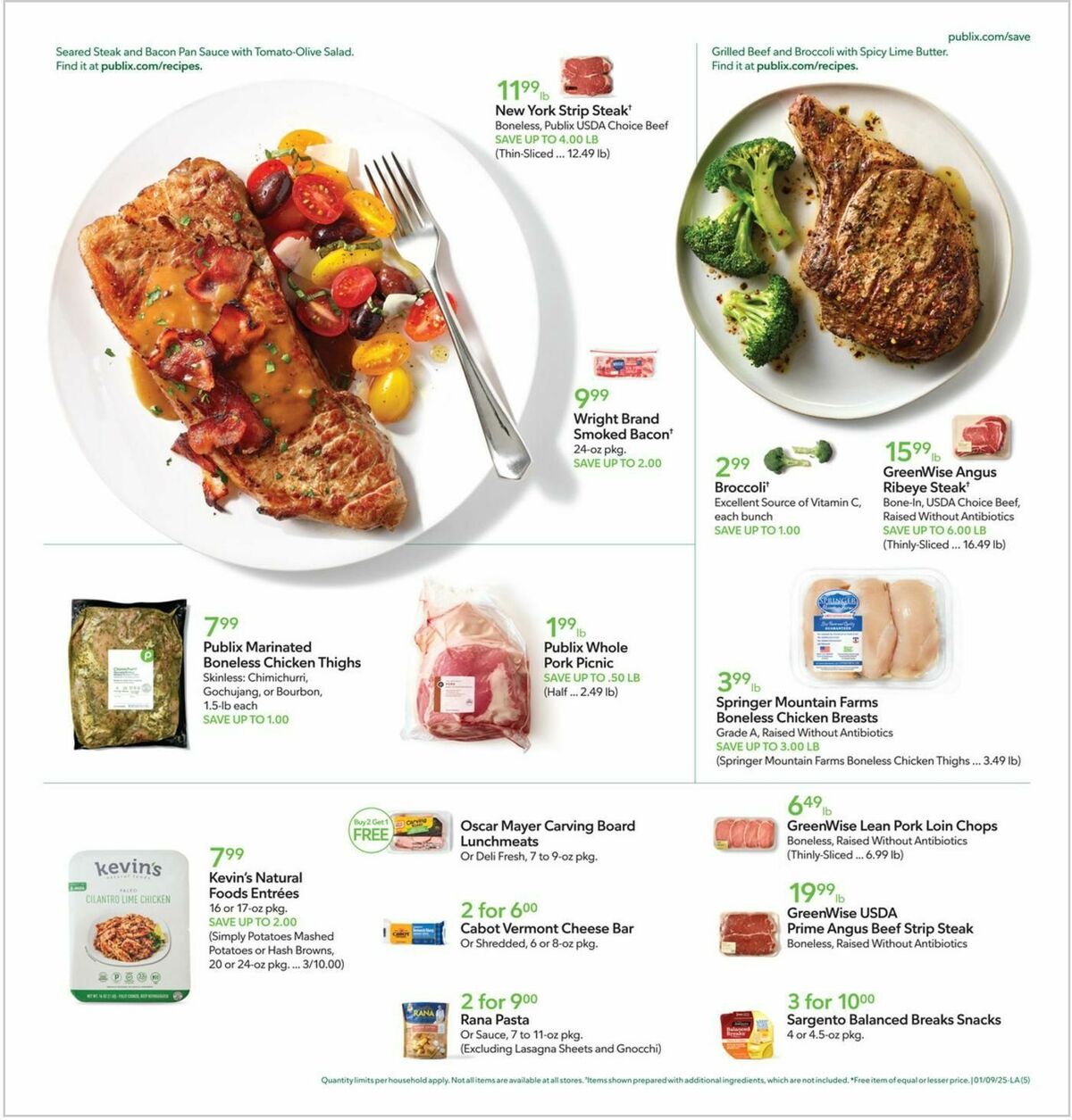 Publix Weekly Ad from January 9