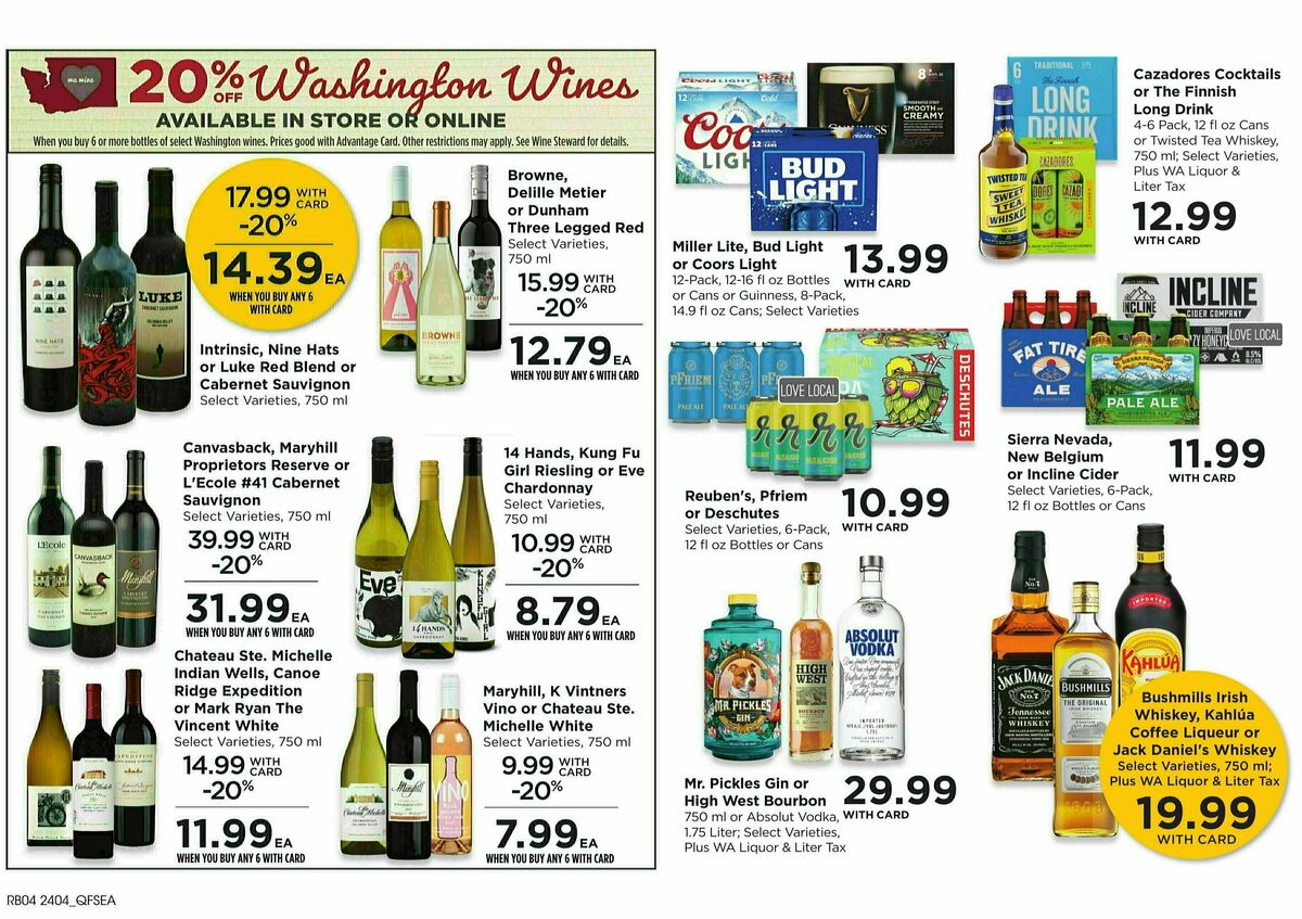 QFC Weekly Ad from February 28