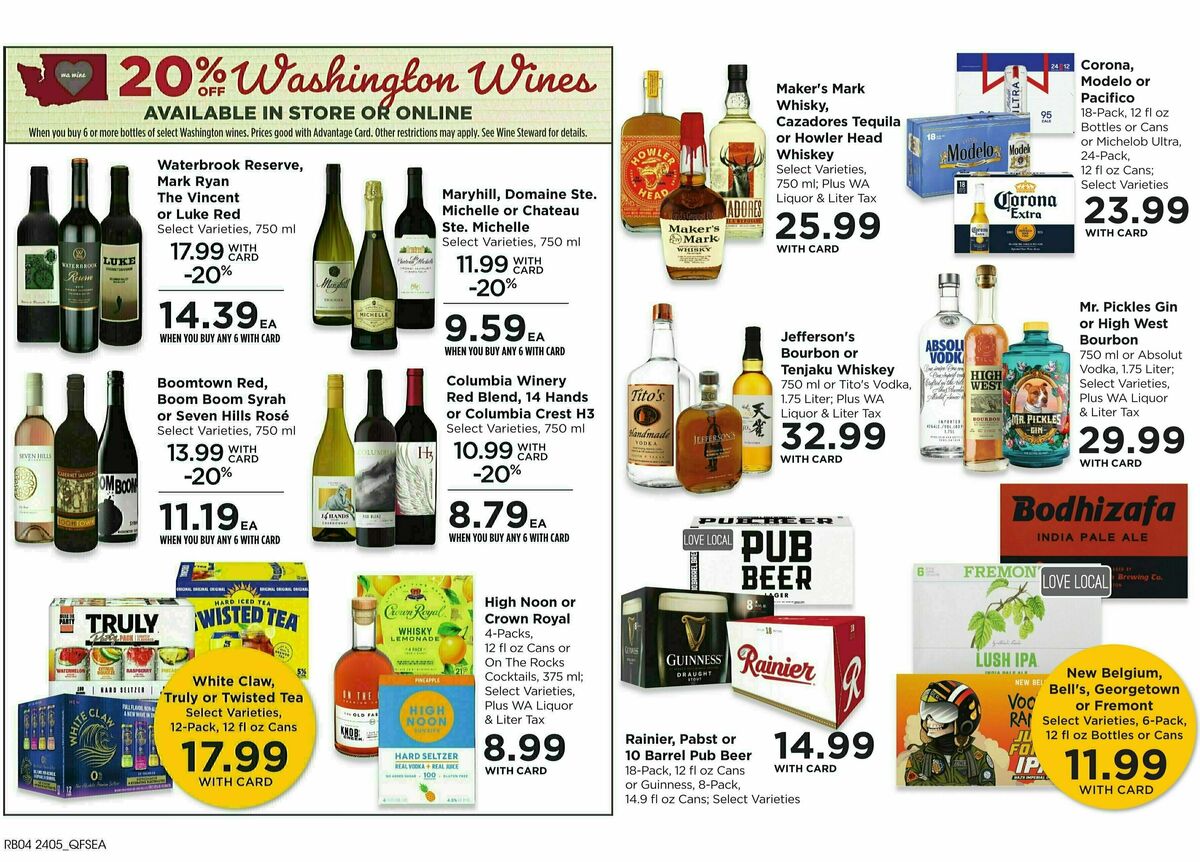 QFC Weekly Ad from March 6