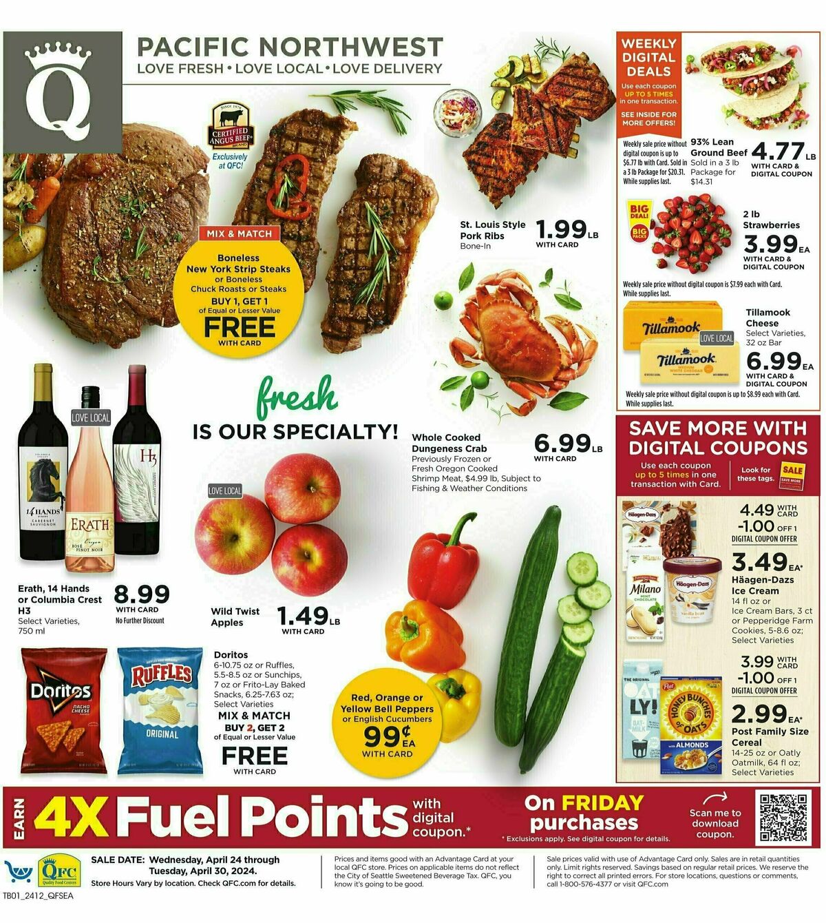 QFC Weekly Ad from April 24