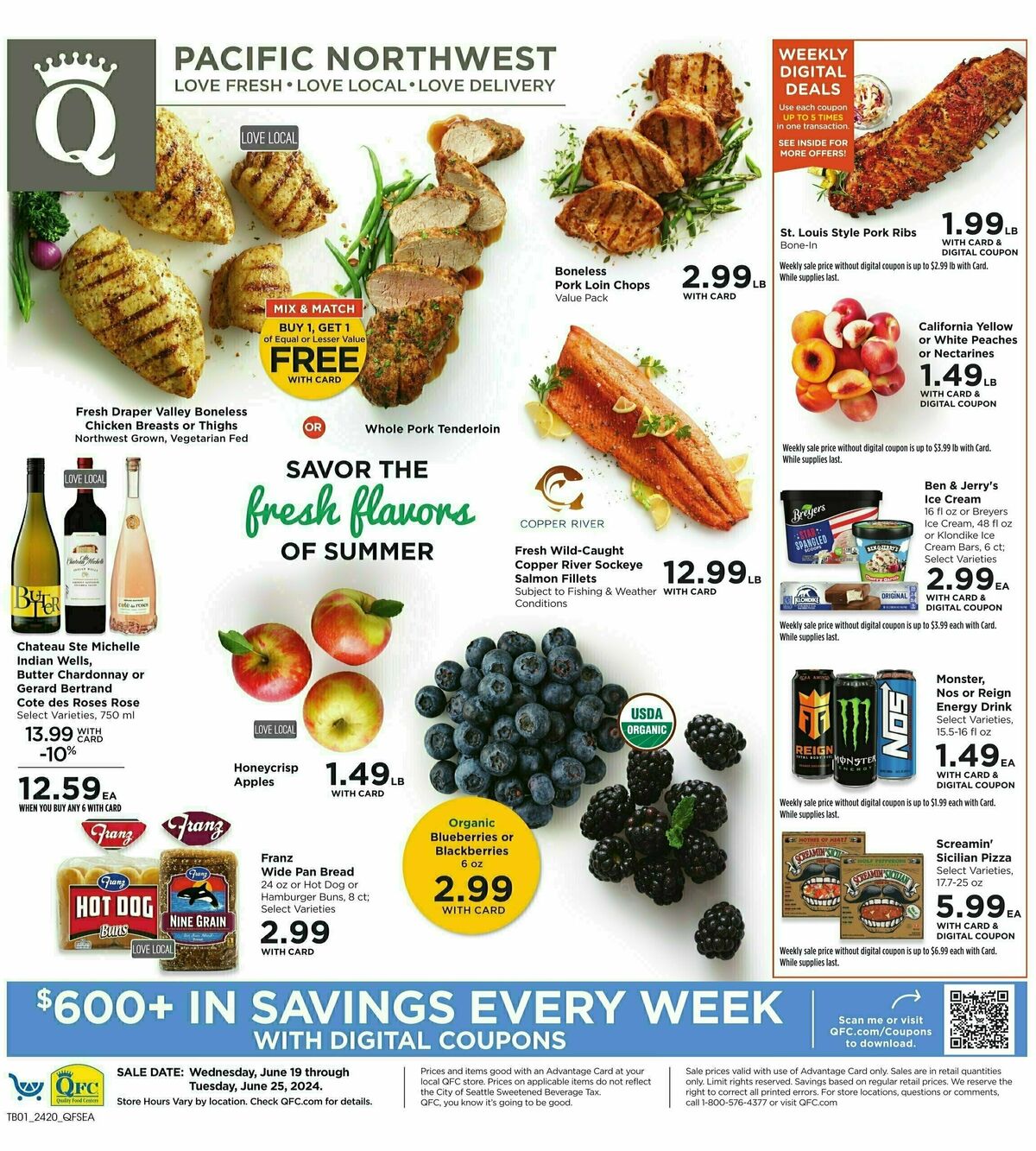 QFC Weekly Ad from June 19