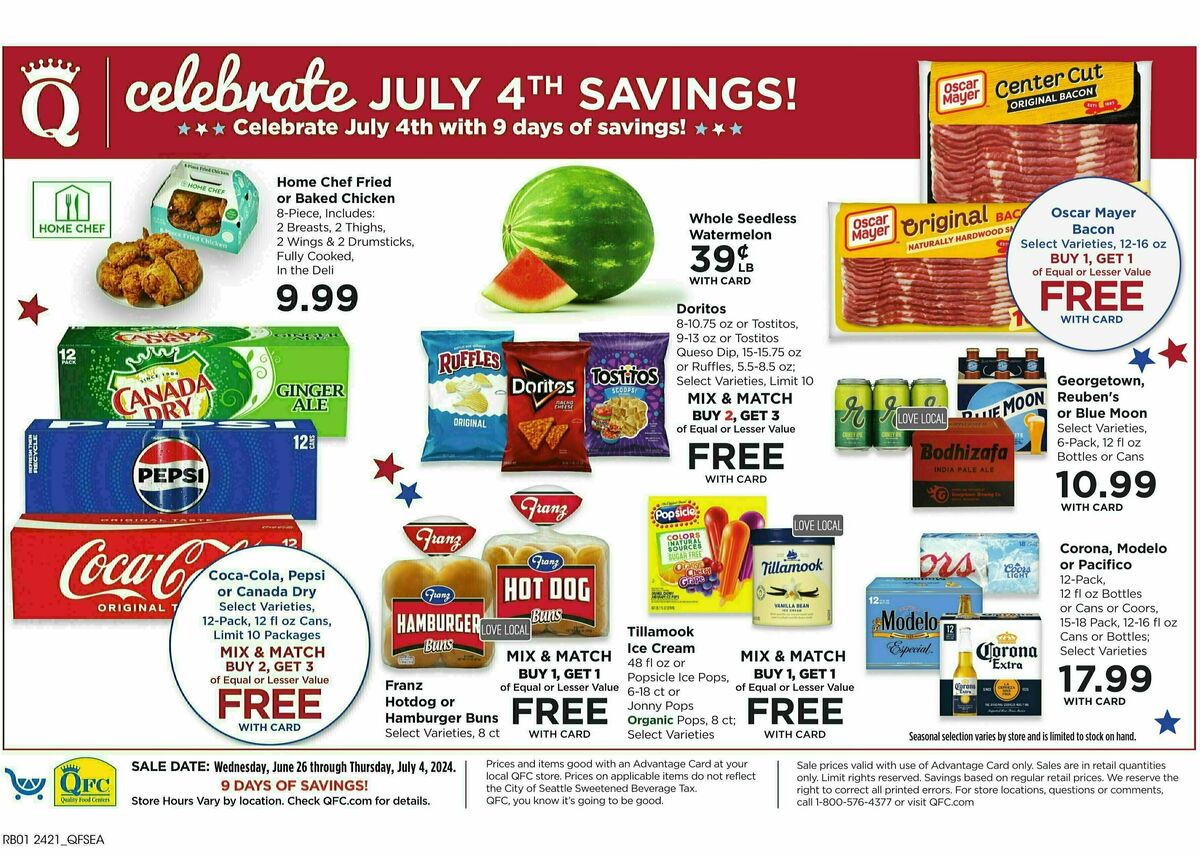 QFC Weekly Ad from June 26