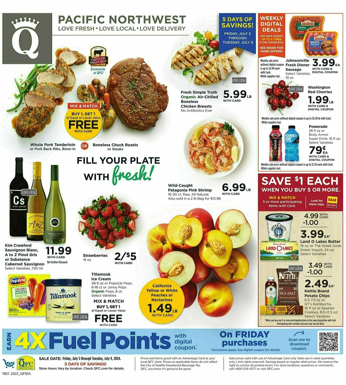 QFC Weekly Ad from July 5