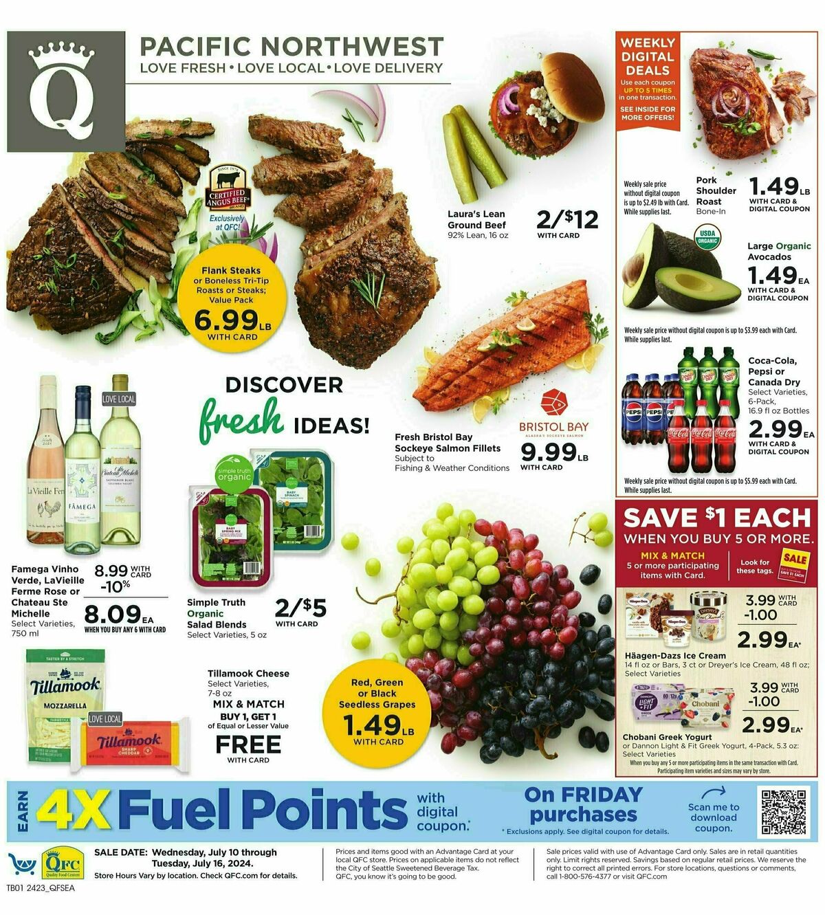 QFC Weekly Ad from July 10