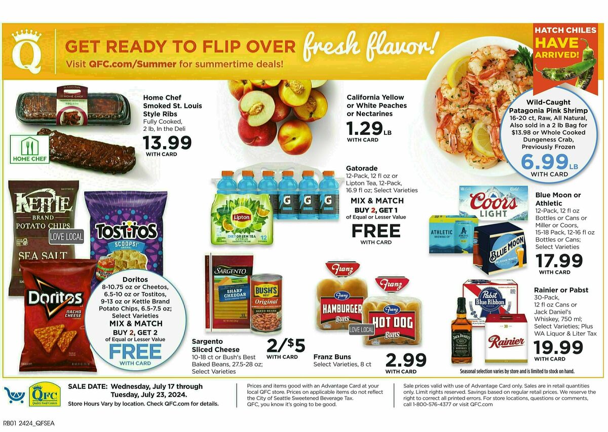 QFC Weekly Ad from July 17