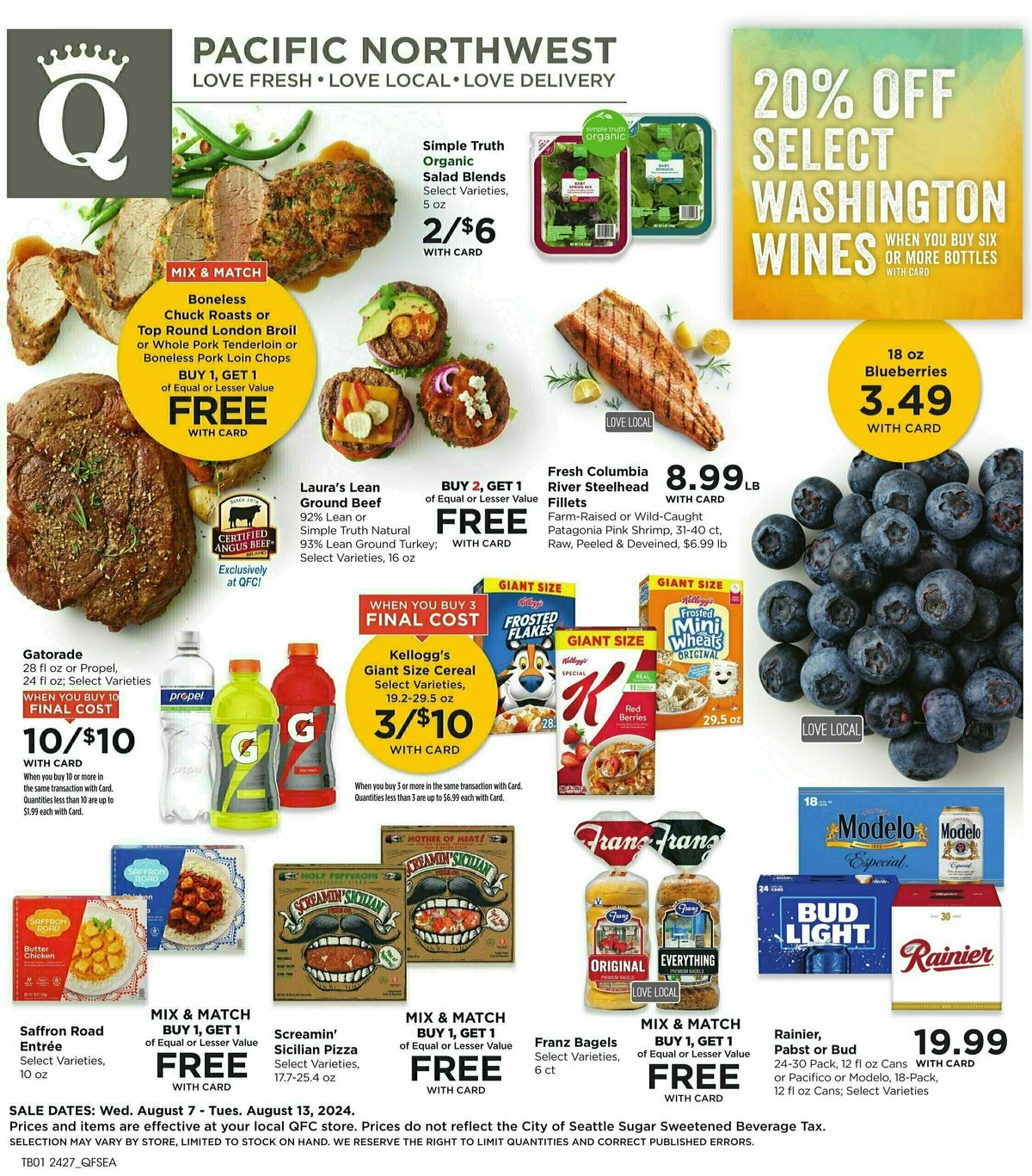 QFC Weekly Ad from August 7