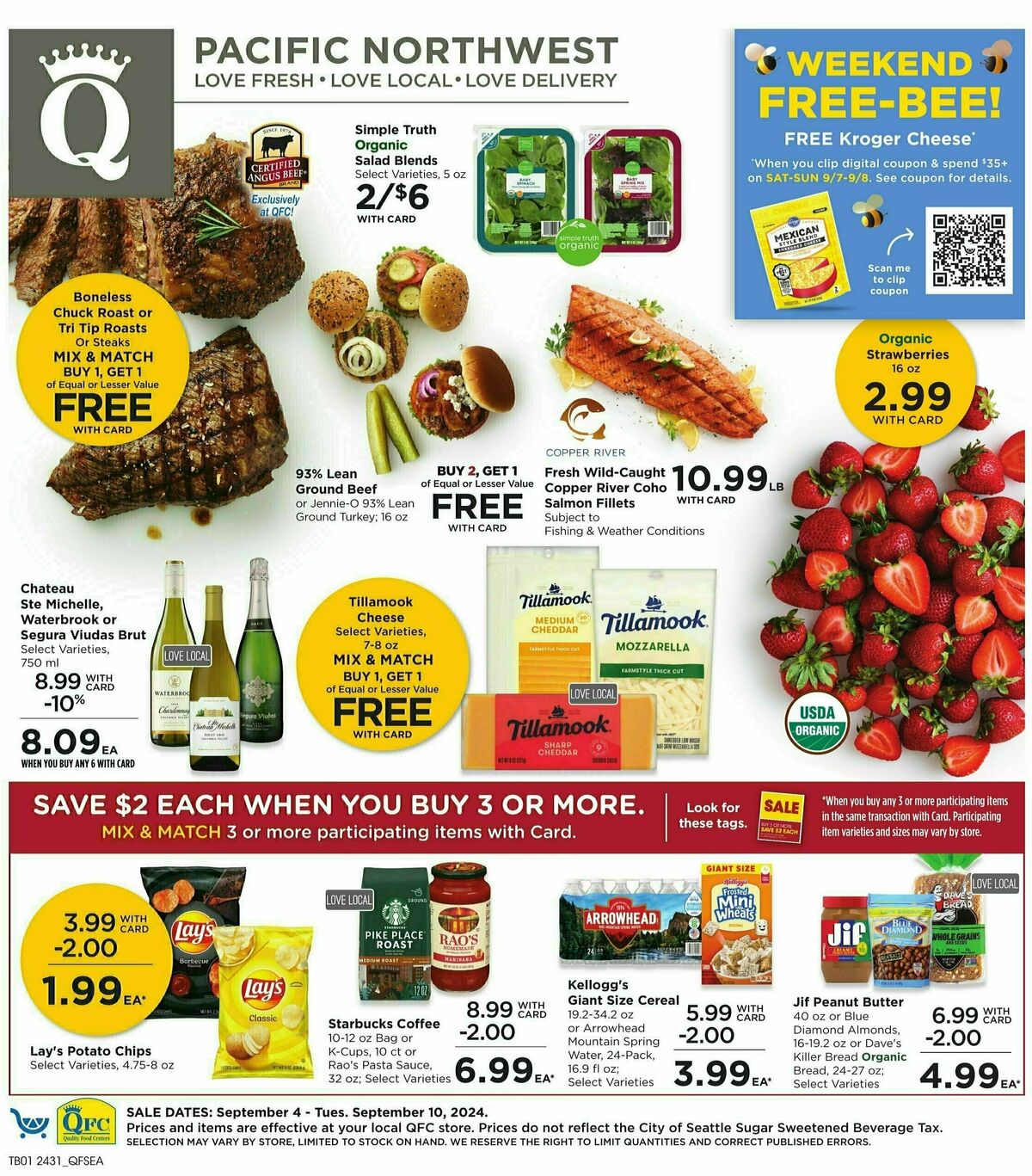 QFC Weekly Ad from September 4