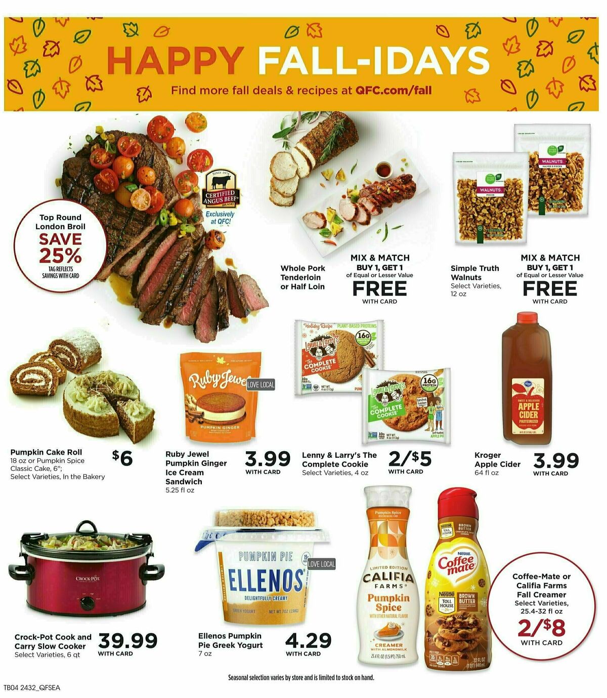 QFC Weekly Ad from September 11