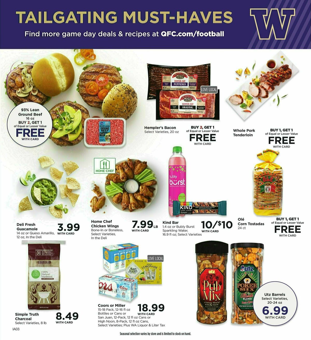 QFC Weekly Ad from September 25