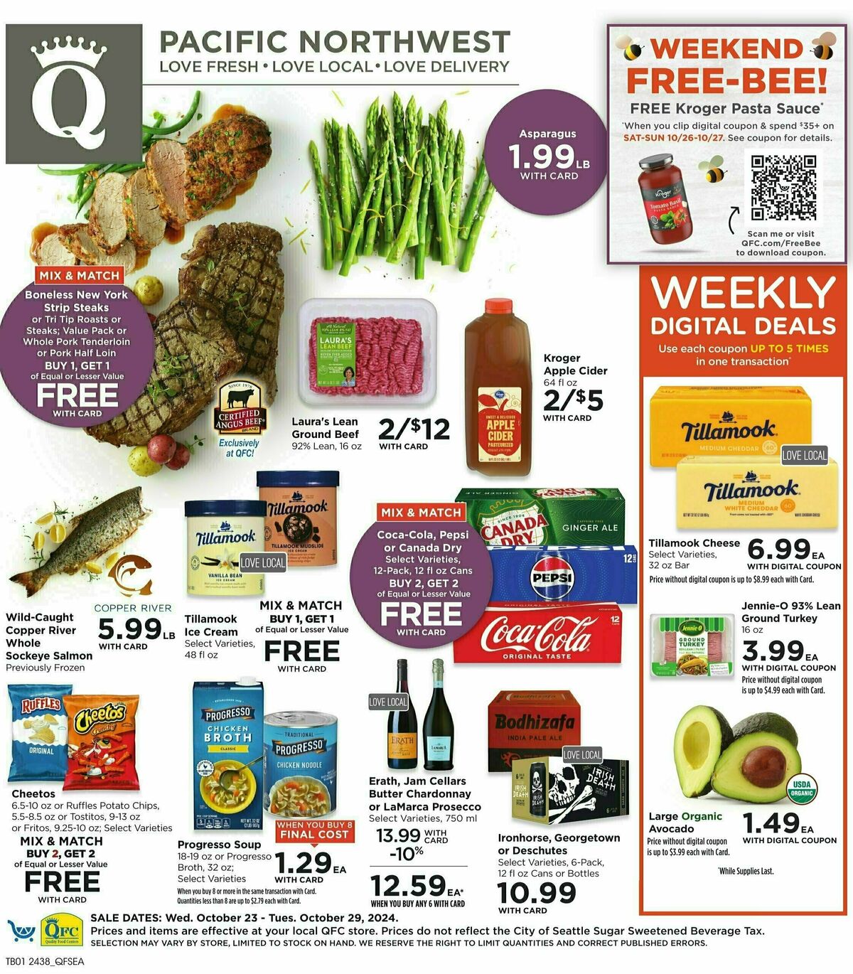 QFC Weekly Ad from October 23