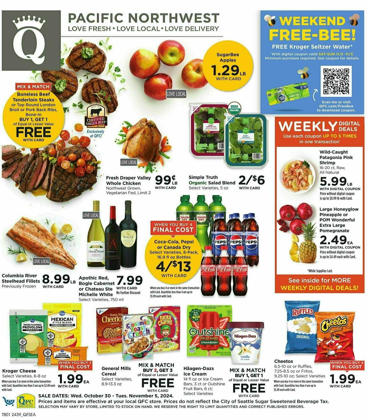 QFC Weekly Ad from October 30