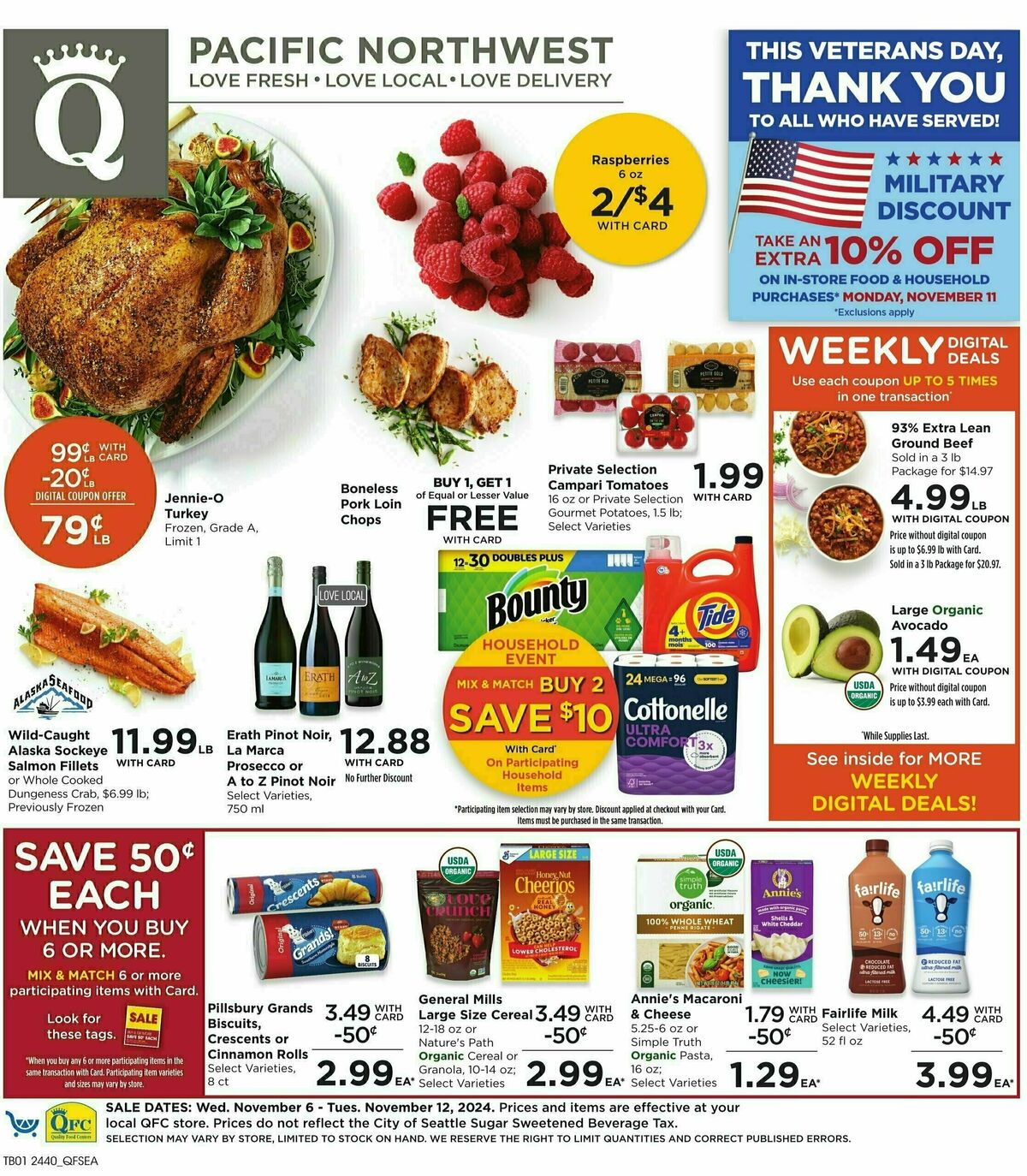 QFC Weekly Ad from November 6