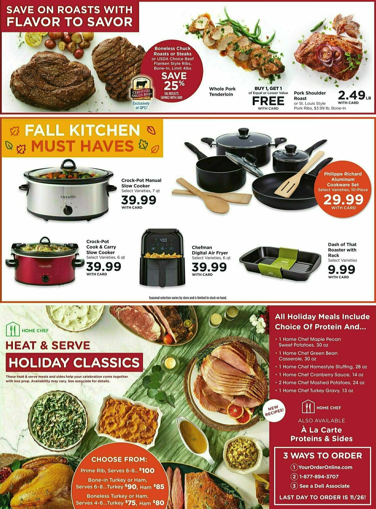 QFC Weekly Ad from November 6