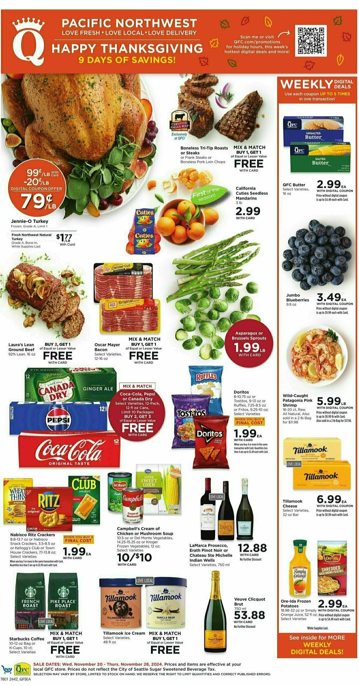 QFC Weekly Ad from November 20