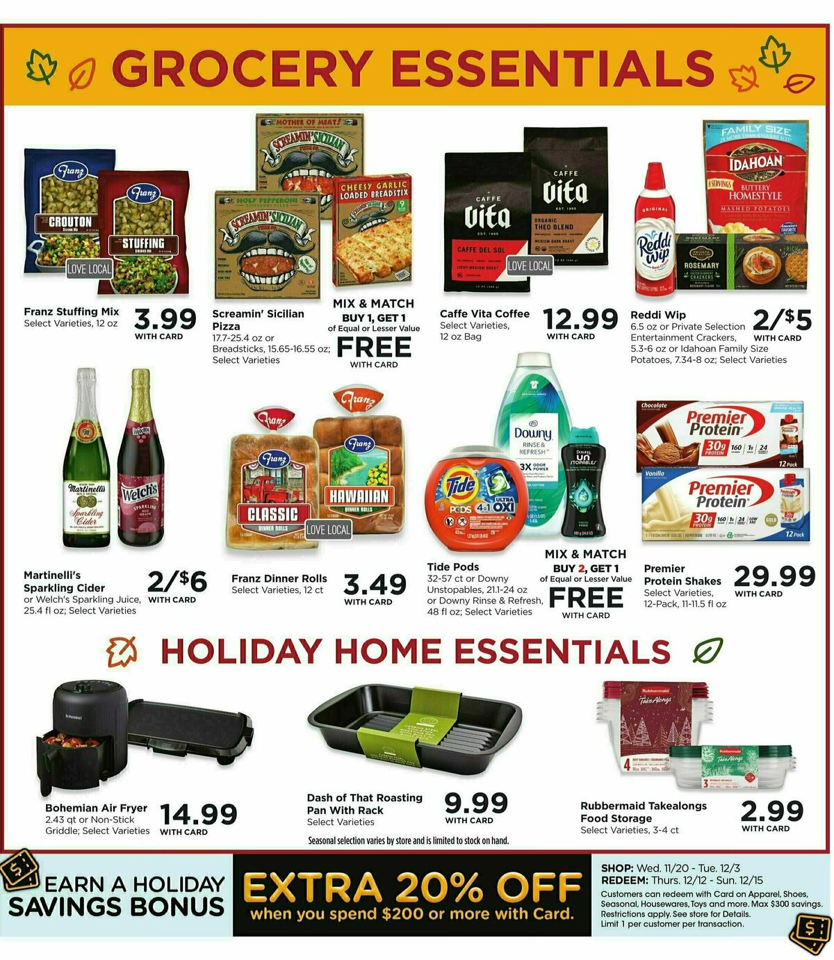 QFC Weekly Ad from November 20