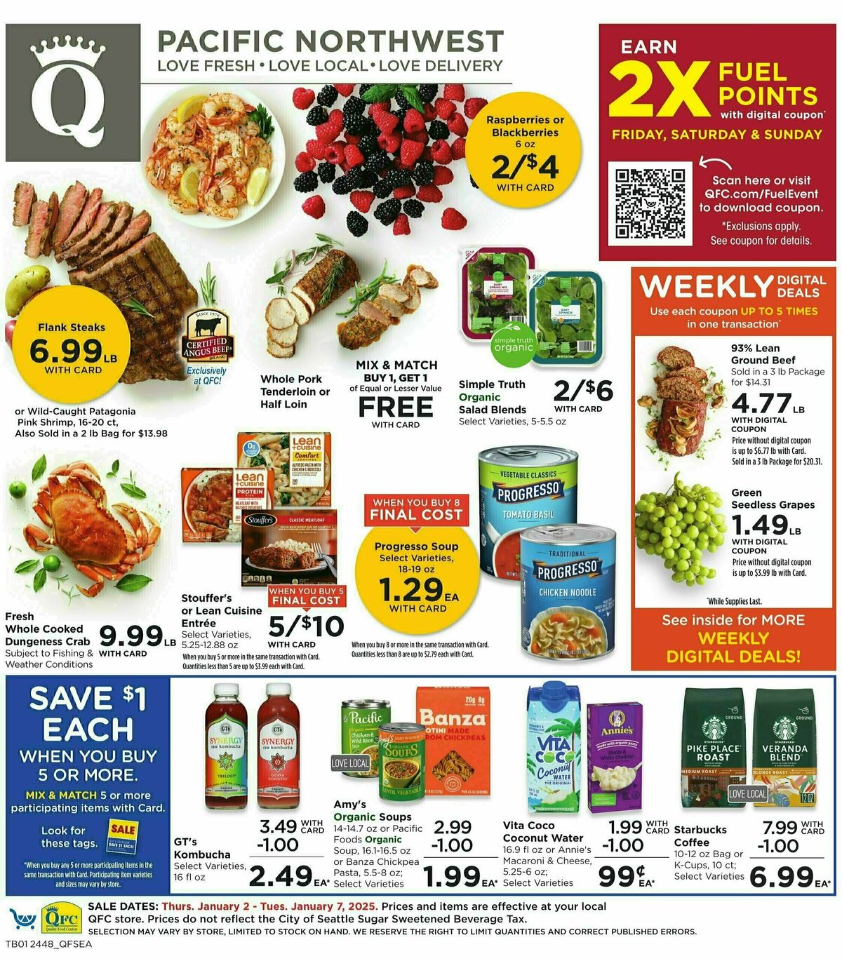 QFC Weekly Ad from January 2