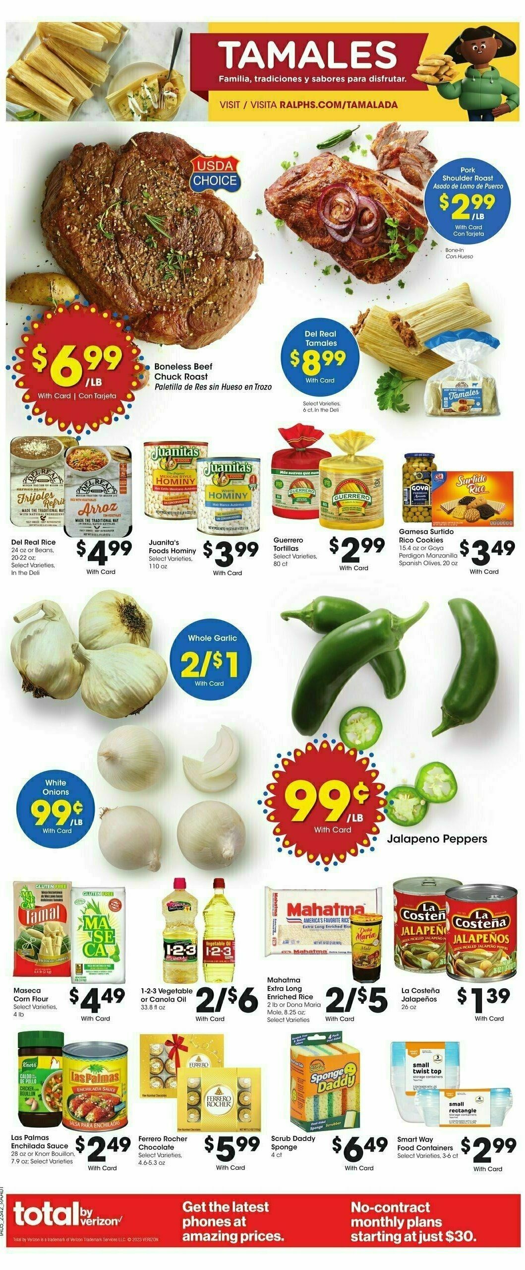 Ralphs Weekly Ad from November 15