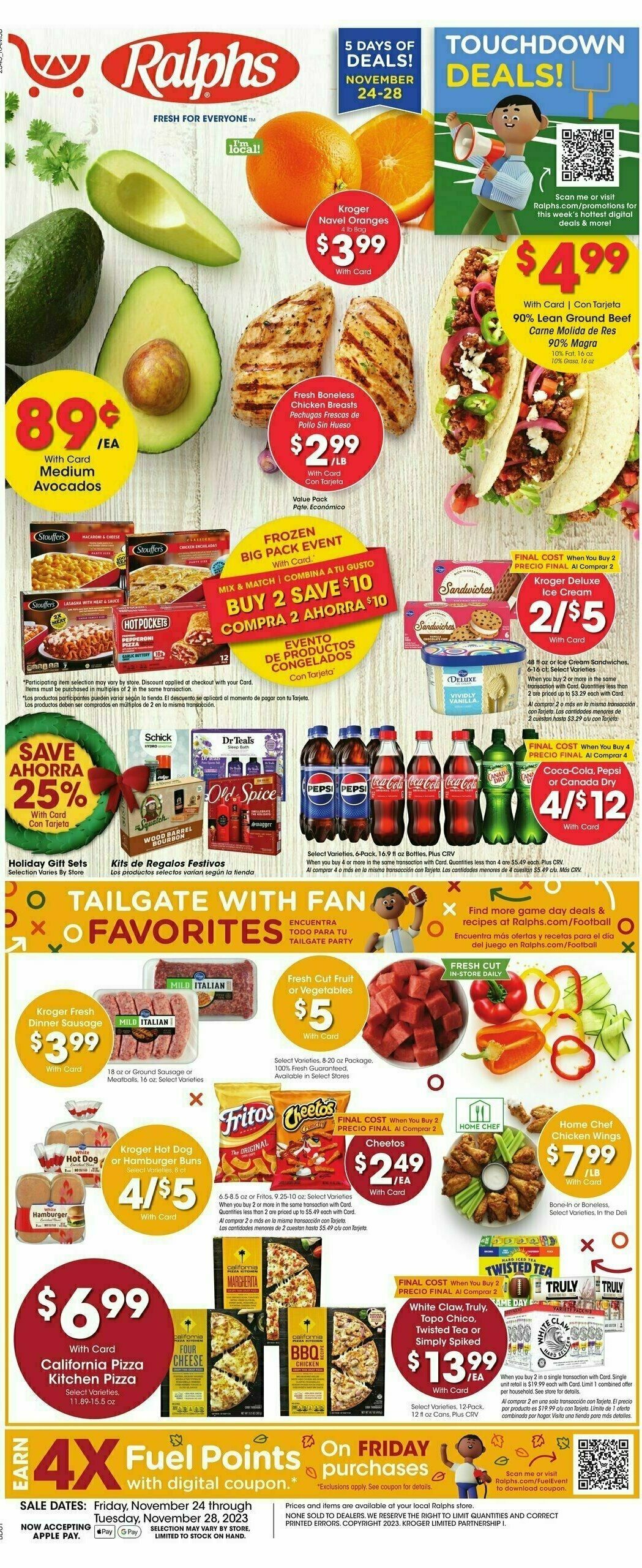 Ralphs Weekly Ad from November 24