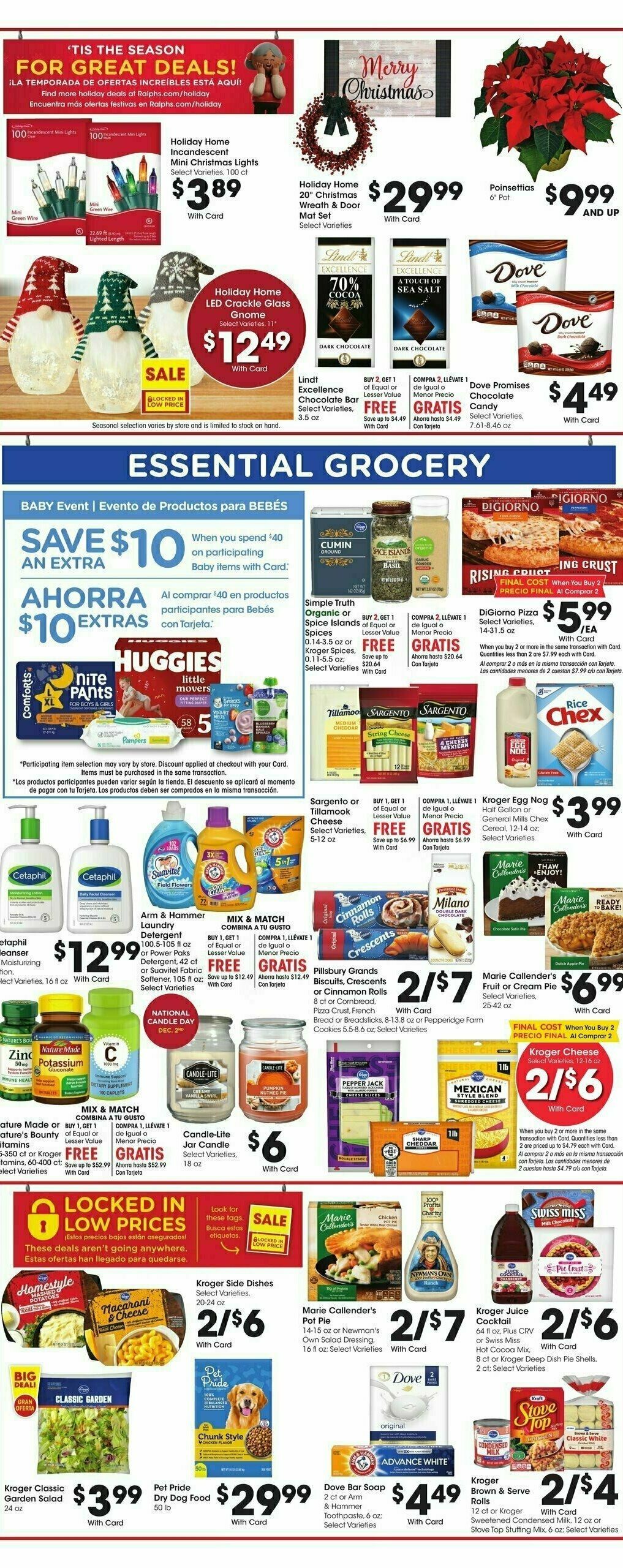 Ralphs Weekly Ad from November 29