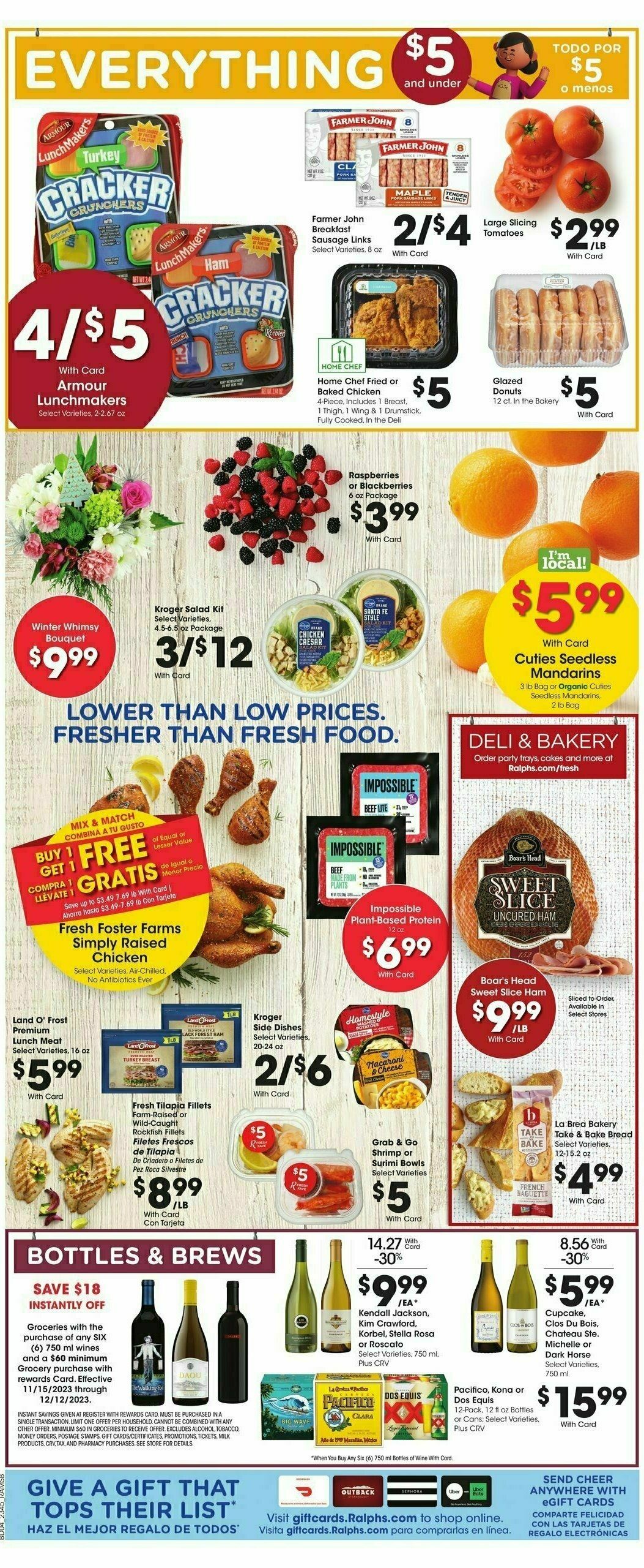 Ralphs Weekly Ad from December 6