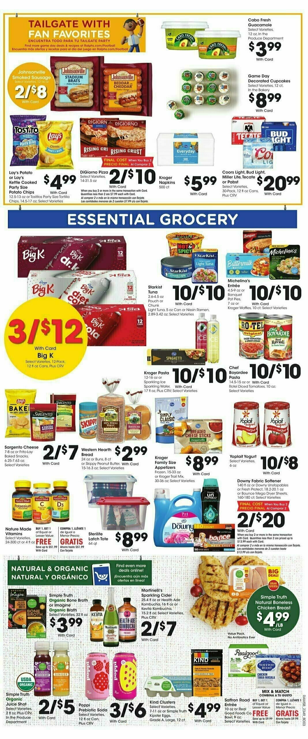 Ralphs Weekly Ad from January 3