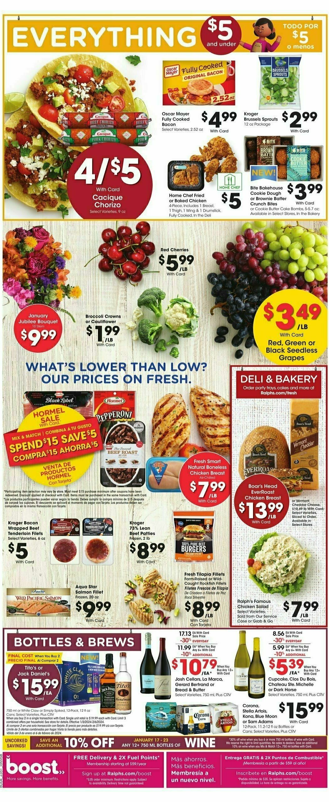 Ralphs Weekly Ad from January 17