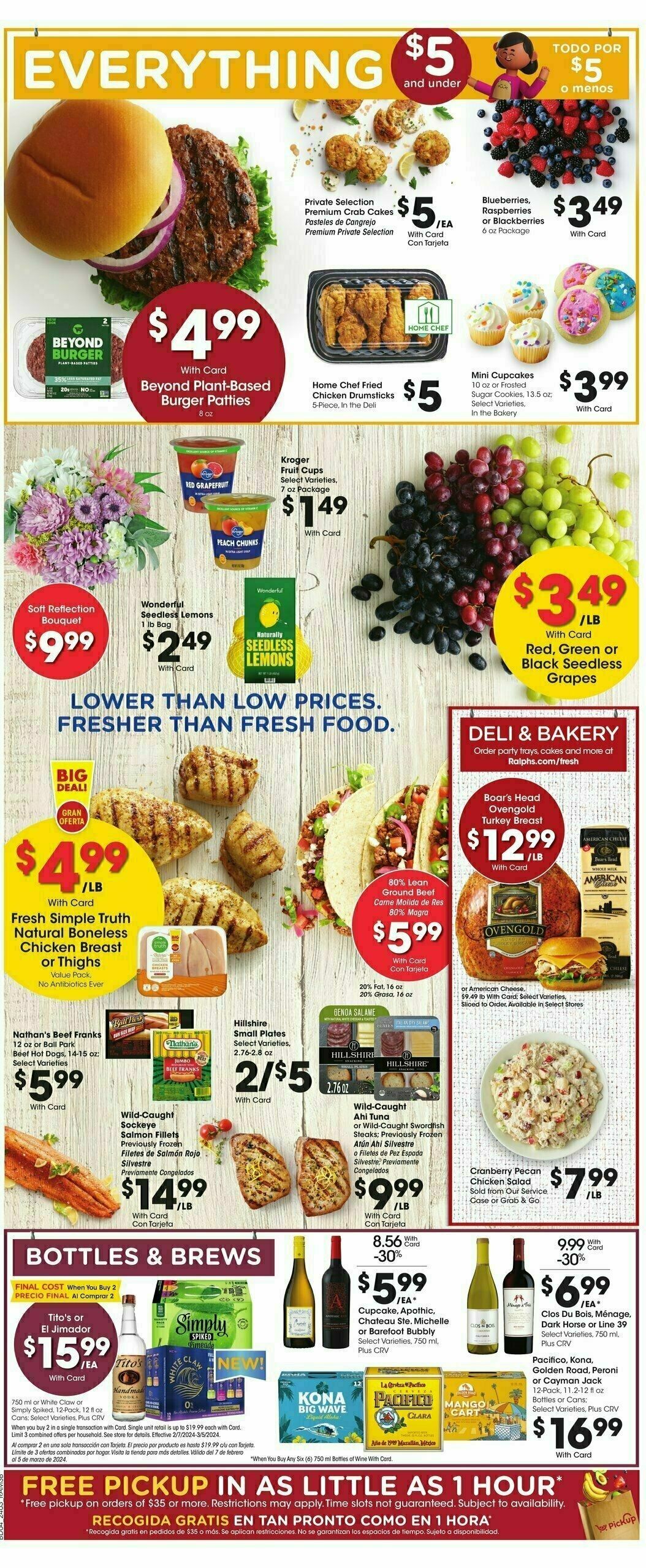 Ralphs Weekly Ad from February 21