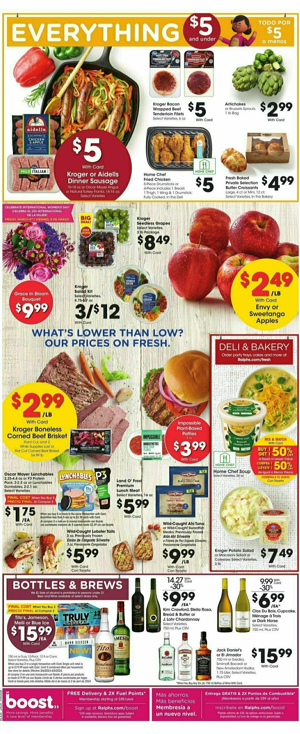 Ralphs Weekly Ad from March 6